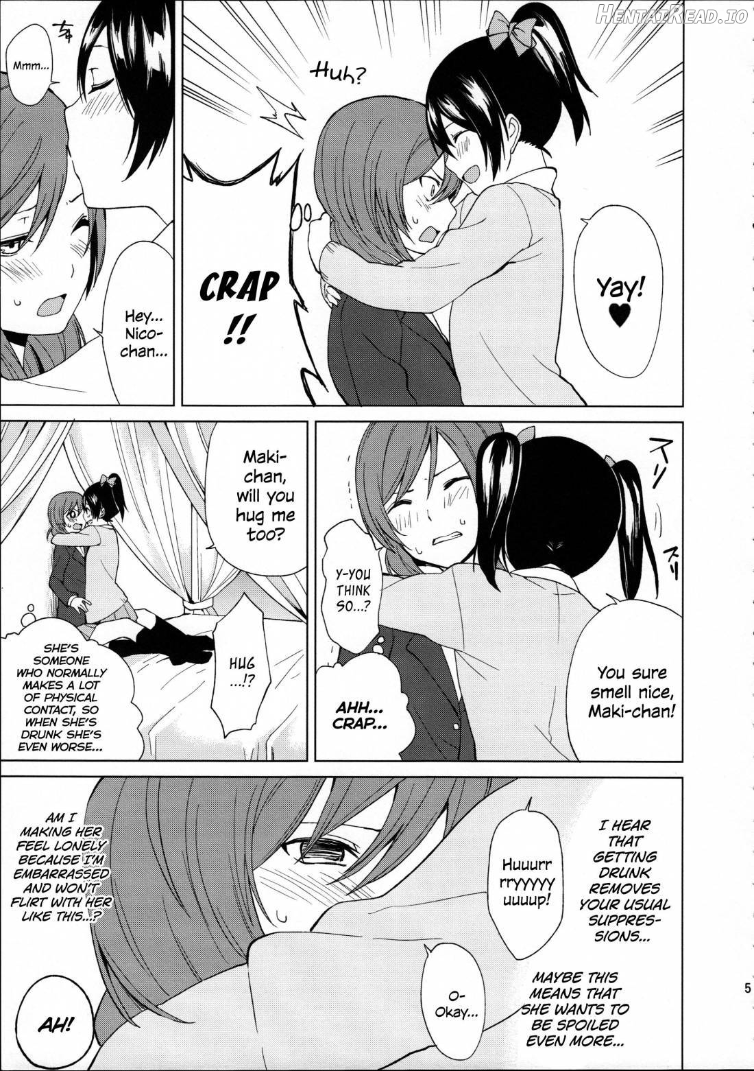 Nico-chan to Haeteru Maki-chan ga Ecchi na Koto Suru dake no Hon Chapter 1 - page 4