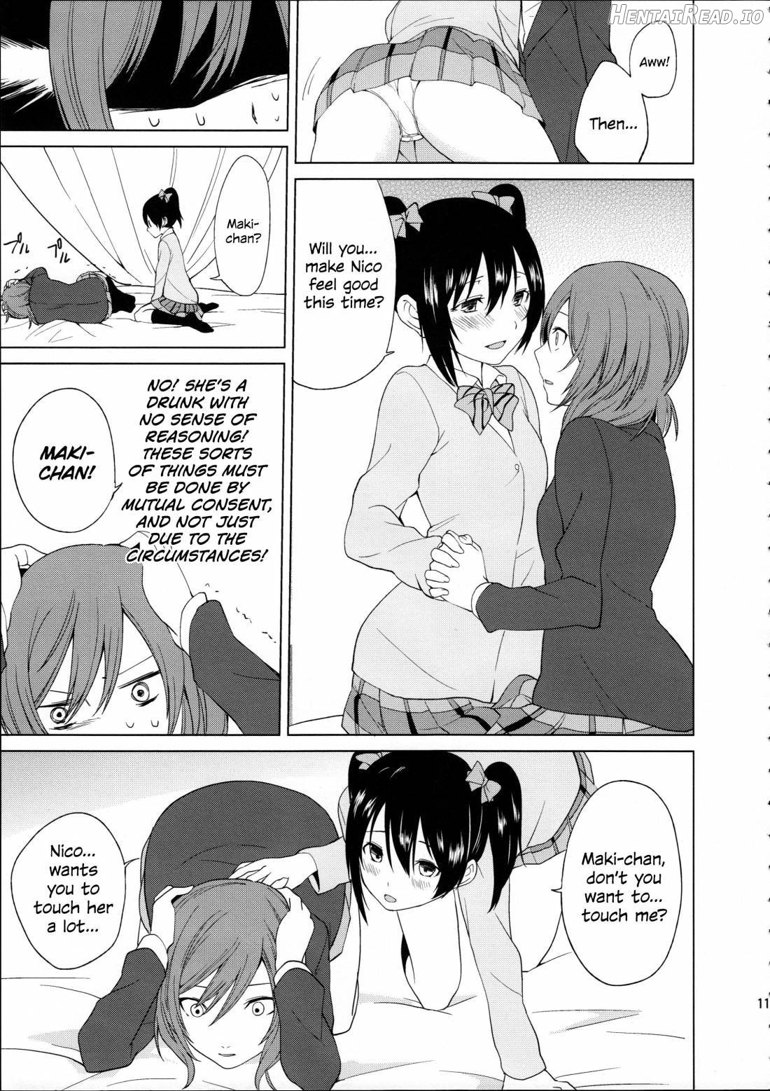 Nico-chan to Haeteru Maki-chan ga Ecchi na Koto Suru dake no Hon Chapter 1 - page 10