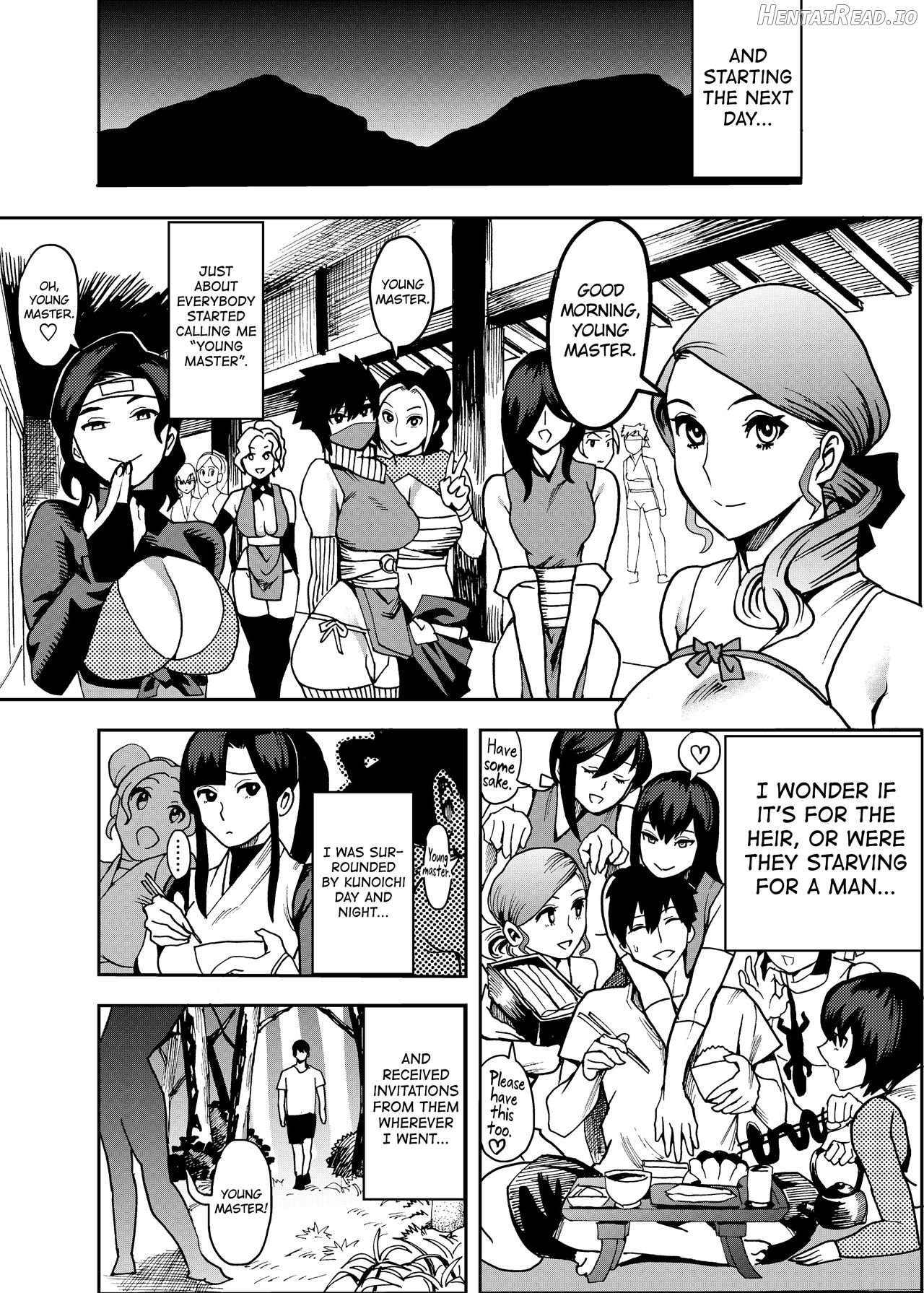 Oideyo! Kunoichi no Sato San ~Gekitou! Shinobi Boutaoshi no Maki~ Chapter 1 - page 15