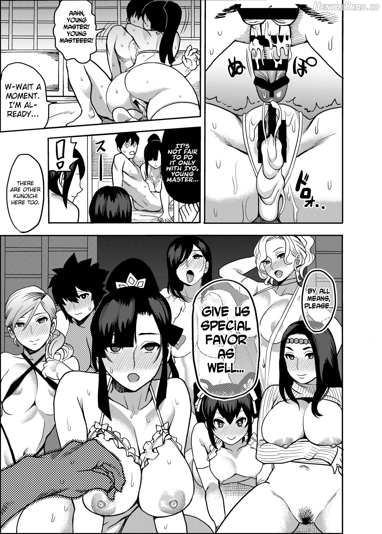 Oideyo! Kunoichi no Sato San ~Gekitou! Shinobi Boutaoshi no Maki~ Chapter 1 - page 24