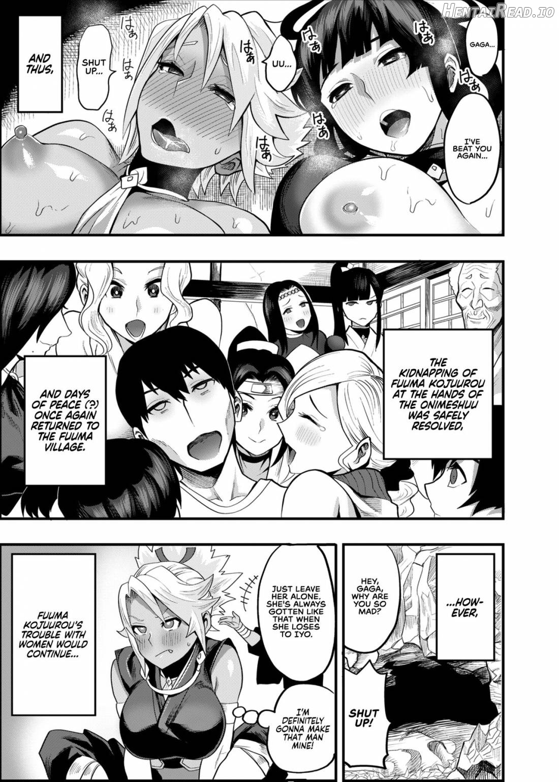 Oideyo! Kunoichi no Sato San ~Gekitou! Shinobi Boutaoshi no Maki~ Chapter 2 - page 24