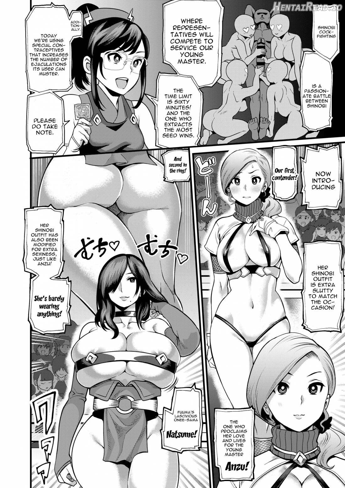 Oideyo! Kunoichi no Sato San ~Gekitou! Shinobi Boutaoshi no Maki~ Chapter 3 - page 3