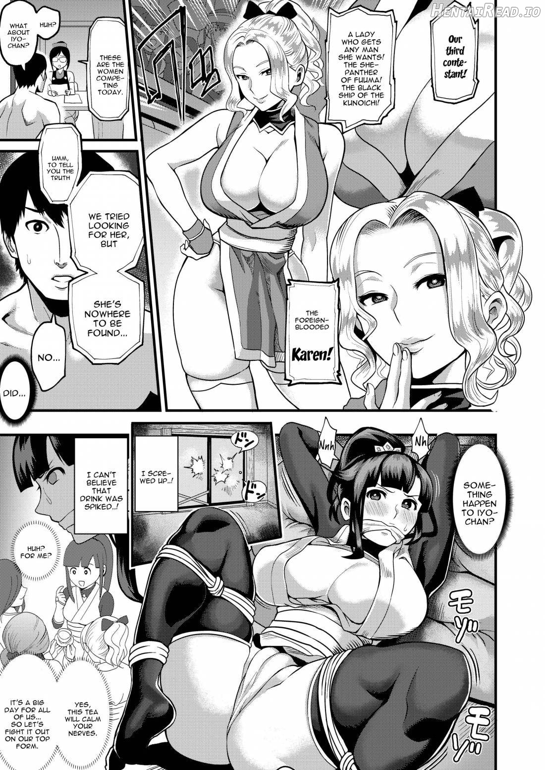 Oideyo! Kunoichi no Sato San ~Gekitou! Shinobi Boutaoshi no Maki~ Chapter 3 - page 4