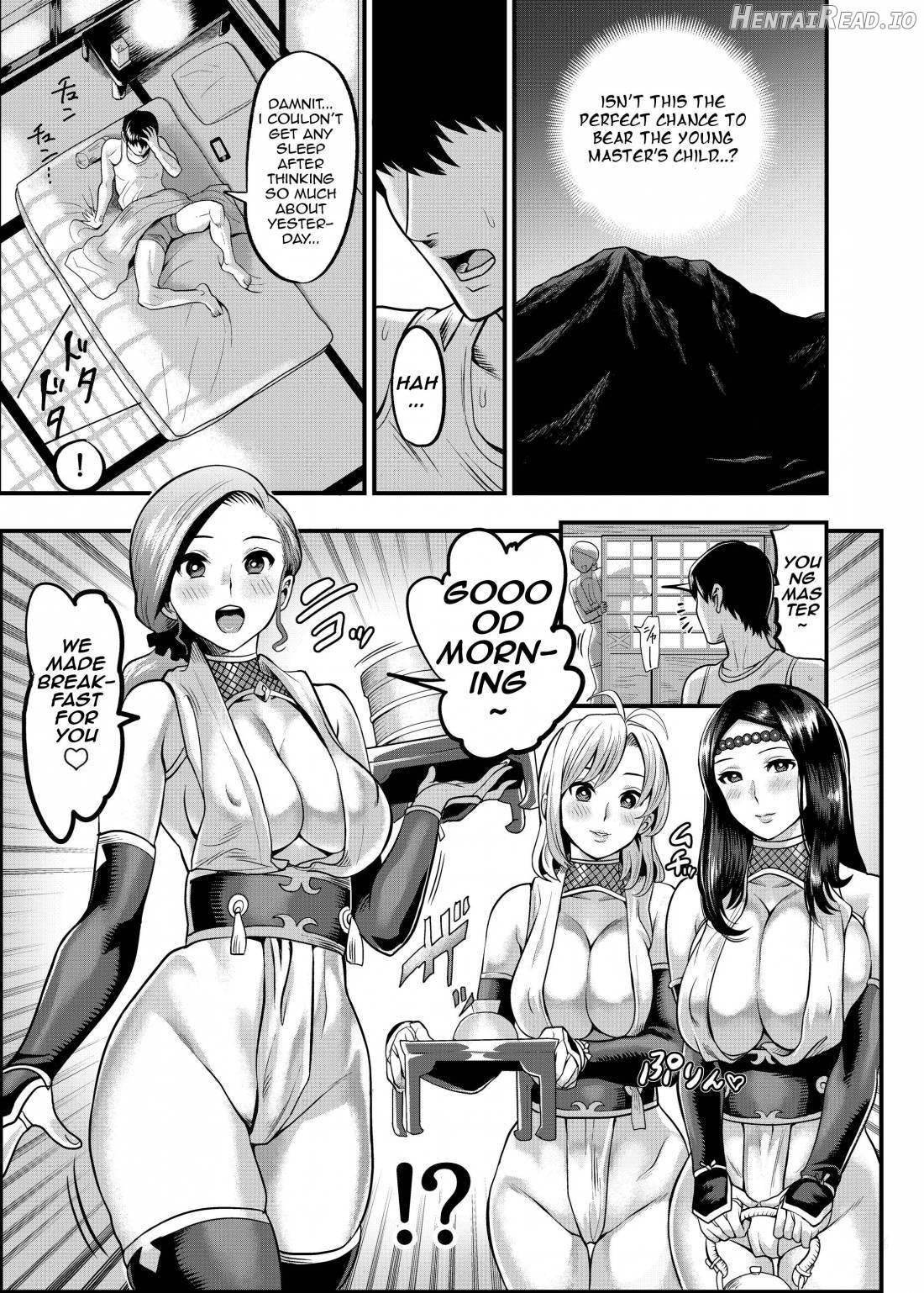 Oideyo! Kunoichi no Sato San ~Gekitou! Shinobi Boutaoshi no Maki~ Chapter 4 - page 8