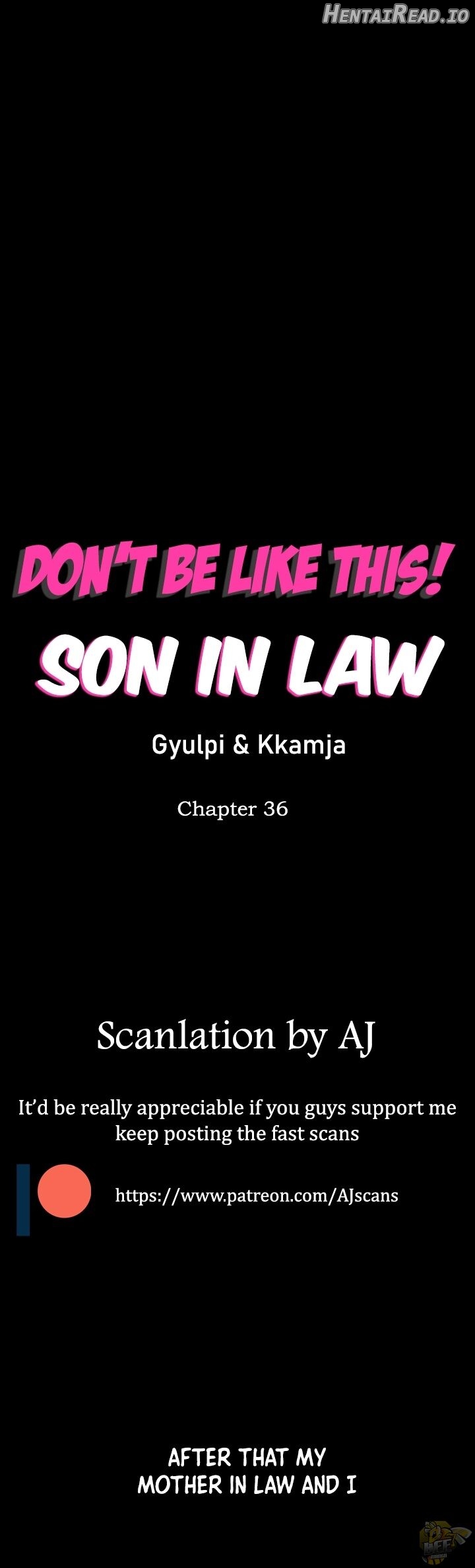 Don’t Be Like This! Son-In-Law Chapter 36 - page 1