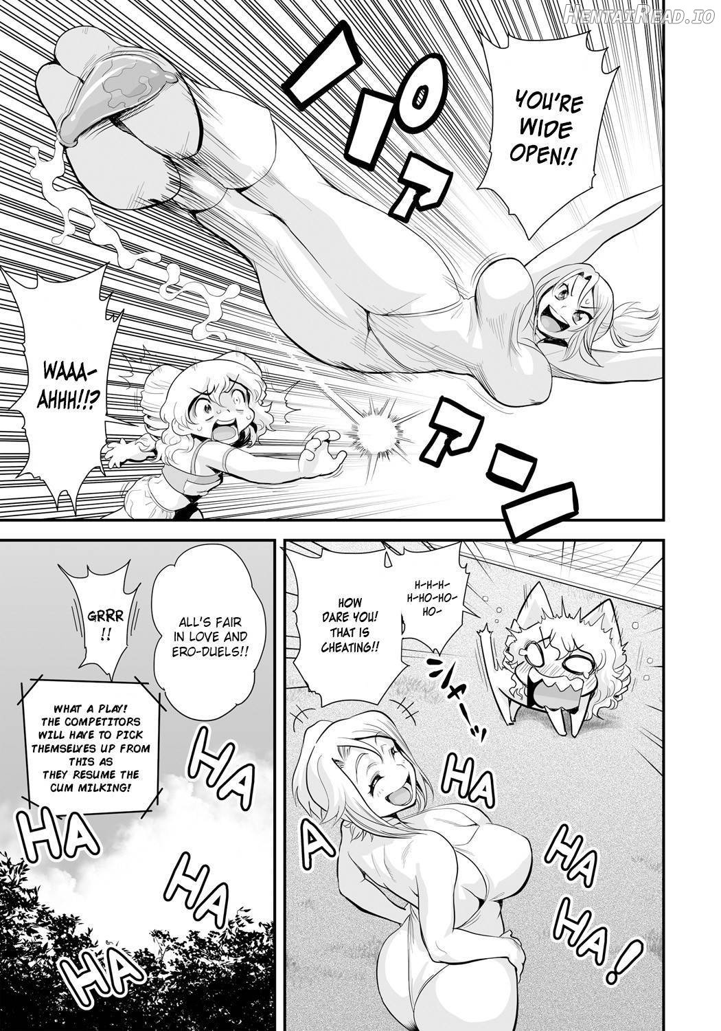 Energy Kyo-ka!! ~Bakunyuu JK. Gachizeme Hatsujouchuu!~ EX02: Choujou EroWres "Leona vs Sherry"! Sokushaku Fresh Dirty Ranbu!! Chapter 1 - page 9