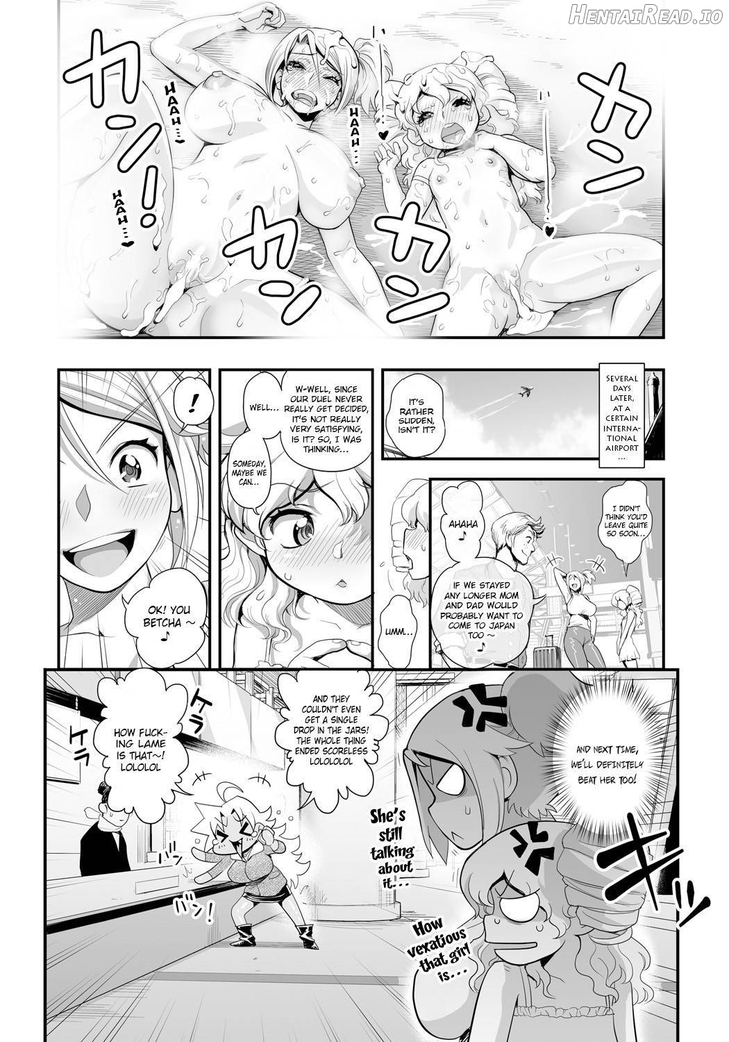 Energy Kyo-ka!! ~Bakunyuu JK. Gachizeme Hatsujouchuu!~ EX02: Choujou EroWres "Leona vs Sherry"! Sokushaku Fresh Dirty Ranbu!! Chapter 1 - page 18