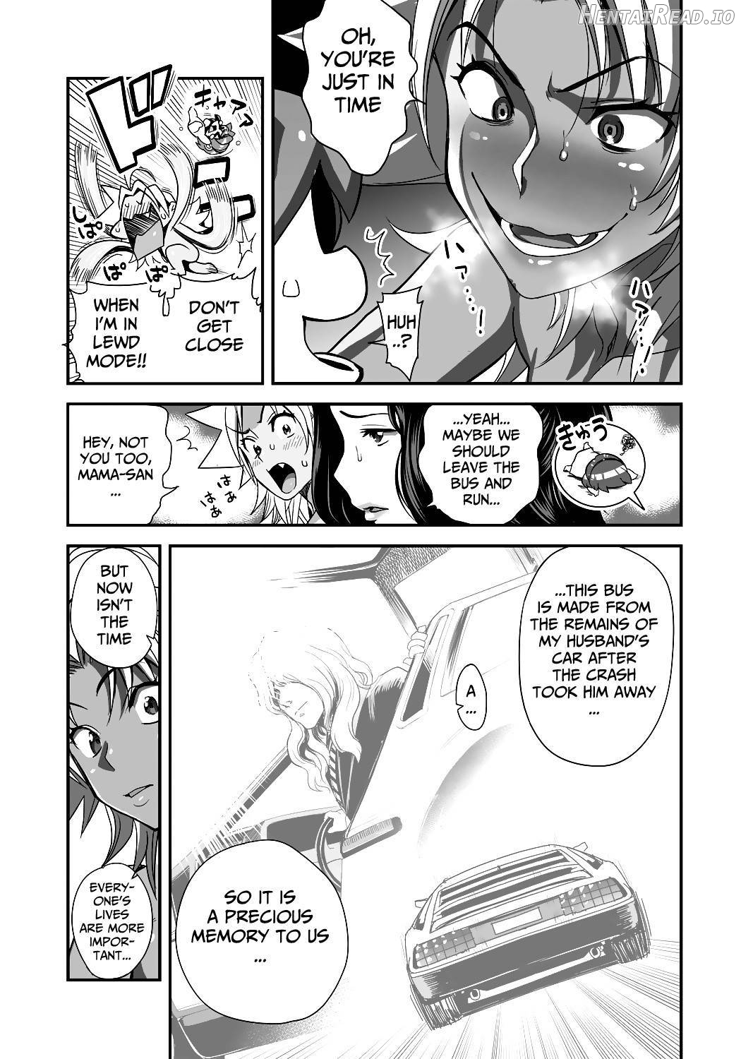 Energy Kyo-ka!! ~Bakunyuu JK. Gachizeme Hatsujouchuu!~ Chou Pinch! Tonda Ero Bus Dai Shissou! Zenra Jousha de Nukitsu Nukaretsu!? Chapter 1 - page 9