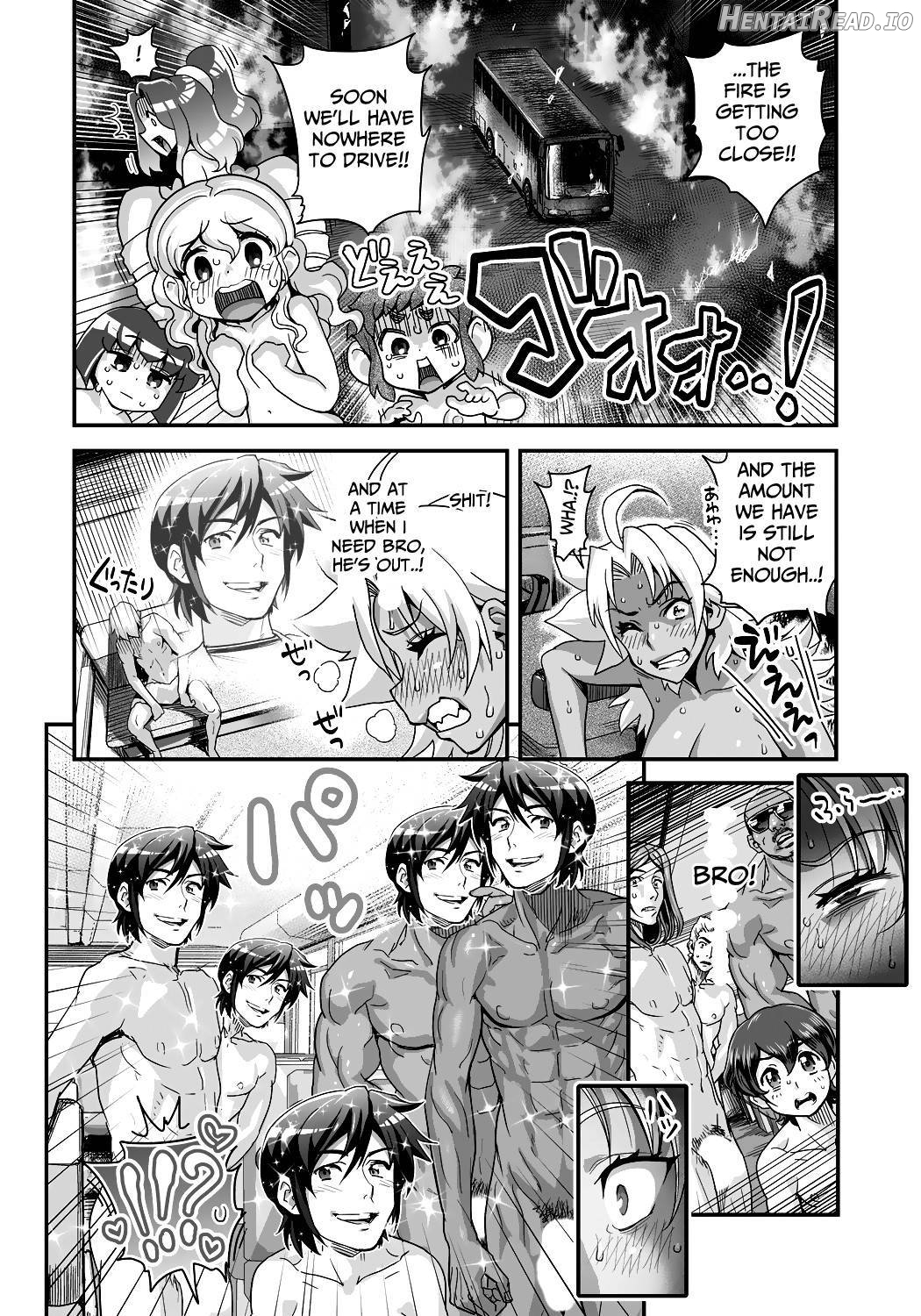 Energy Kyo-ka!! ~Bakunyuu JK. Gachizeme Hatsujouchuu!~ Chou Pinch! Tonda Ero Bus Dai Shissou! Zenra Jousha de Nukitsu Nukaretsu!? Chapter 1 - page 12