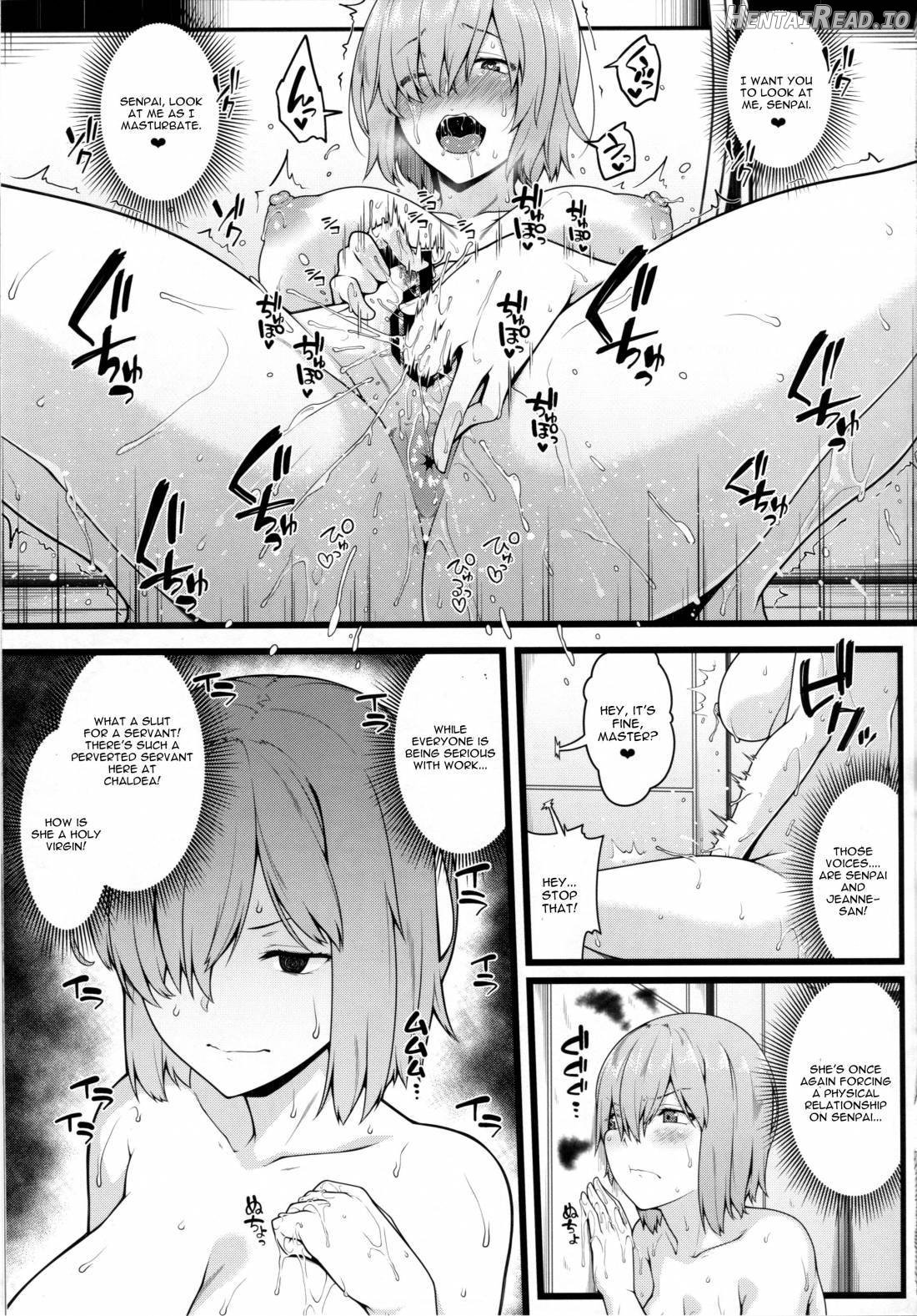 Zenra Roshutsu Haikai Onanie ni Dohamari Shita Hentai Kouhai Mash Kyrielight Chapter 1 - page 10