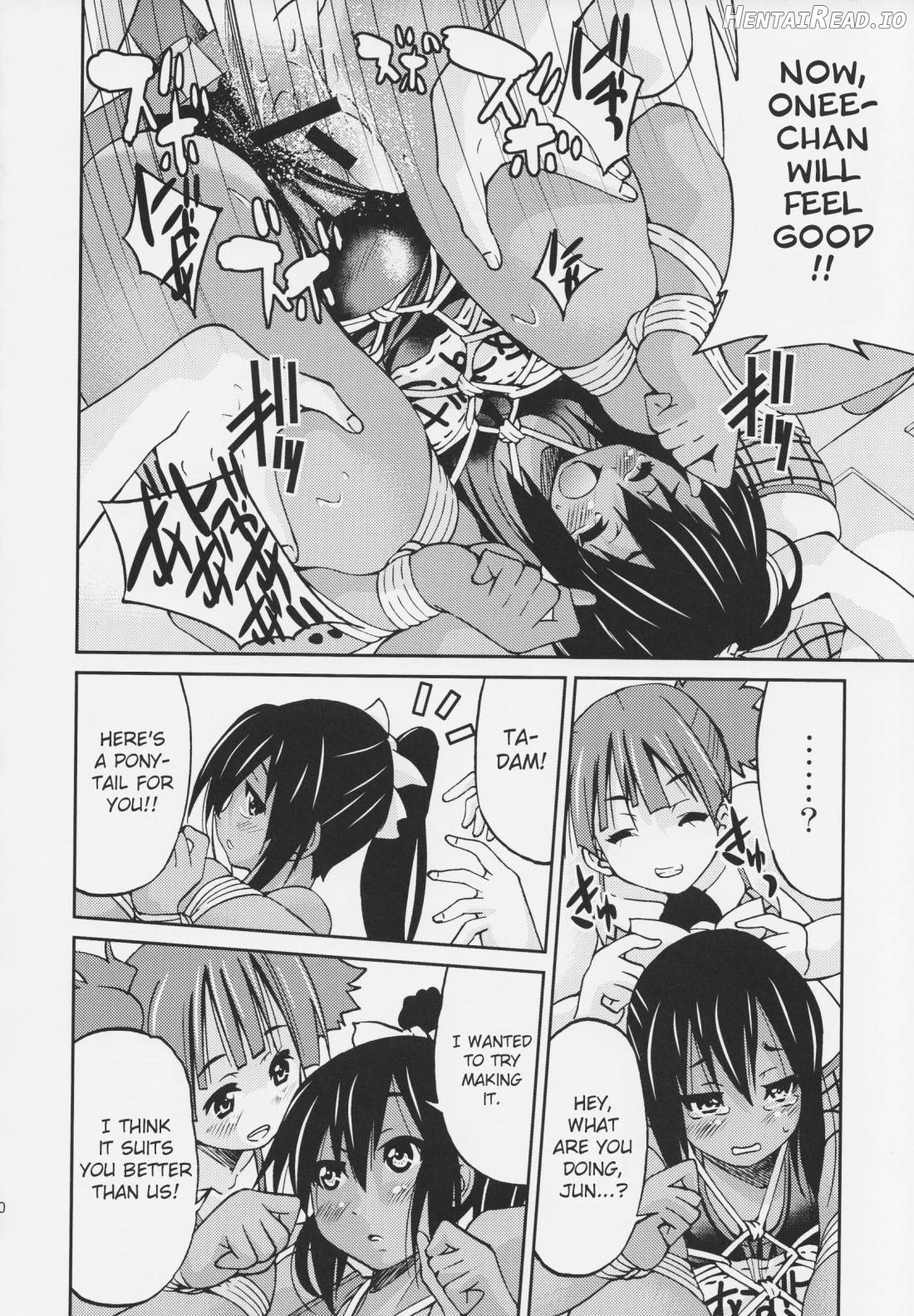 PONY-ON! 2 ~Onee-chan no Nawa tte Attakaku te Kimochi ii yo ne? Chapter 2 - page 9