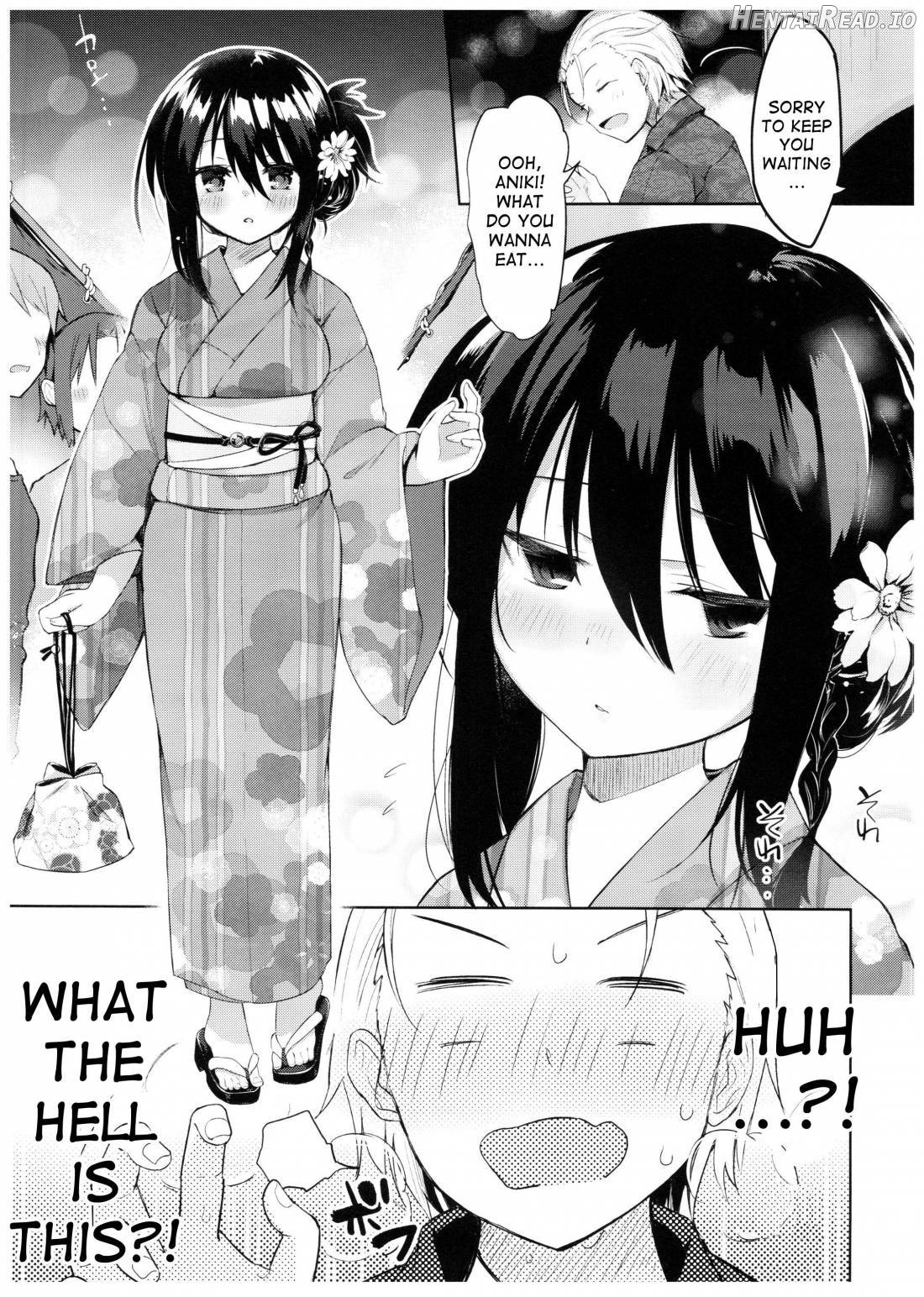 Yukata to Rape to Aniki to Ore to. Yukata to Rape Hen Chapter 1 - page 10