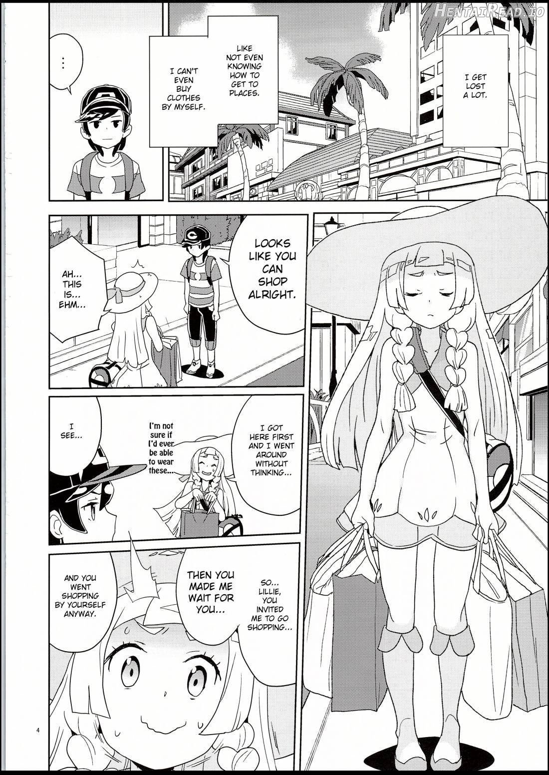 Lillie to Sun no Saimin Daisakusen Chapter 1 - page 3