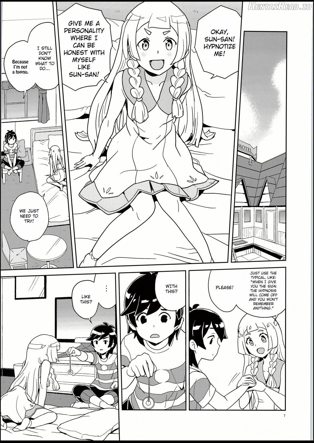 Lillie to Sun no Saimin Daisakusen Chapter 1 - page 6