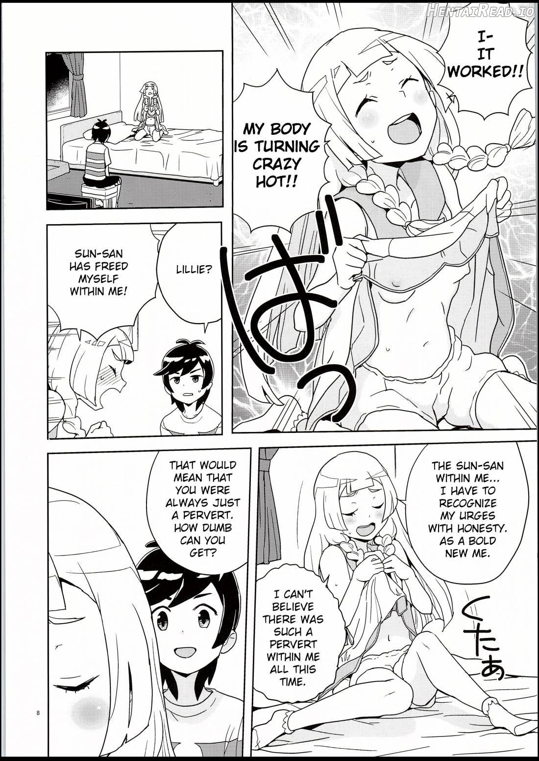 Lillie to Sun no Saimin Daisakusen Chapter 1 - page 7