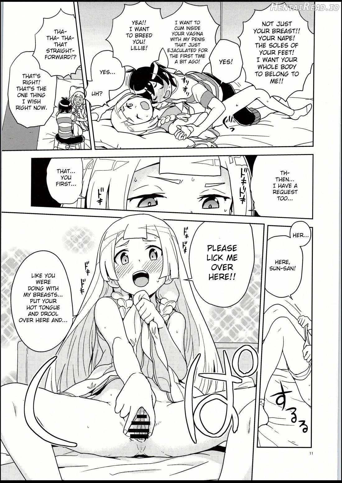 Lillie to Sun no Saimin Daisakusen Chapter 1 - page 10