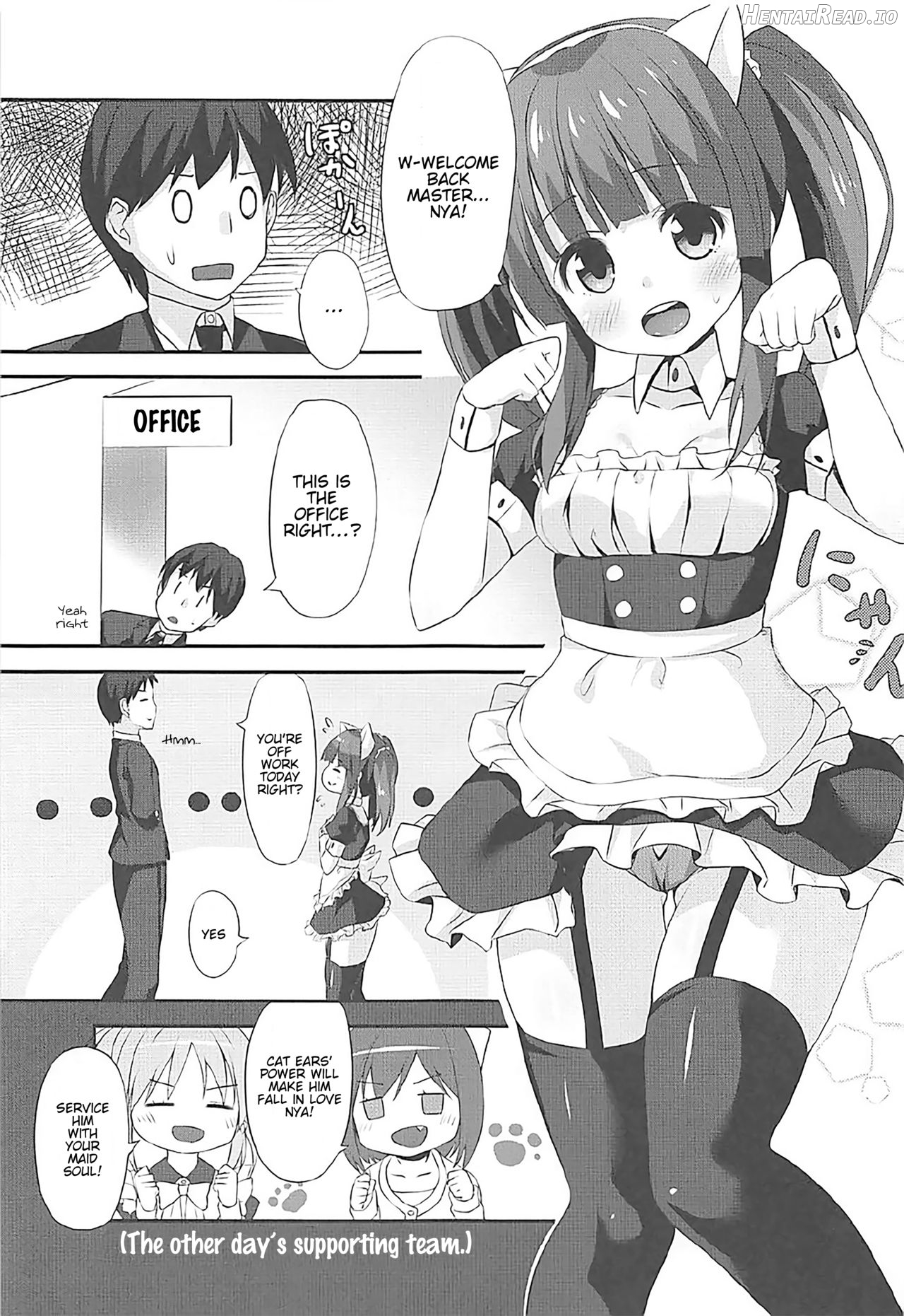 Nekomimi to Maid to Chieri to Ecchi Chapter 1 - page 2