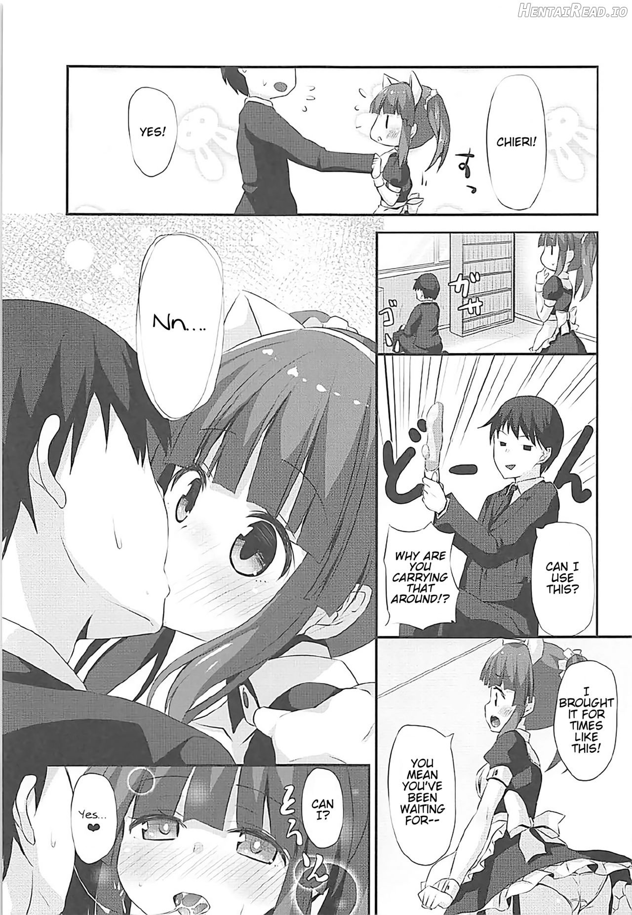 Nekomimi to Maid to Chieri to Ecchi Chapter 1 - page 4