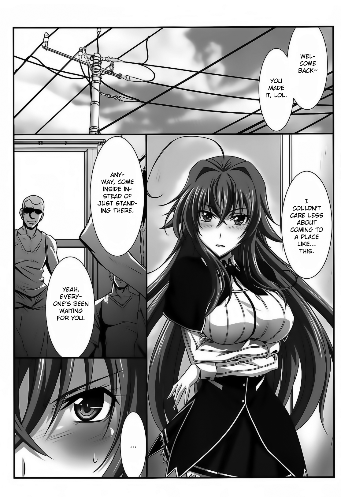 SPIRAL ZONE DxD II Chapter 2 - page 4