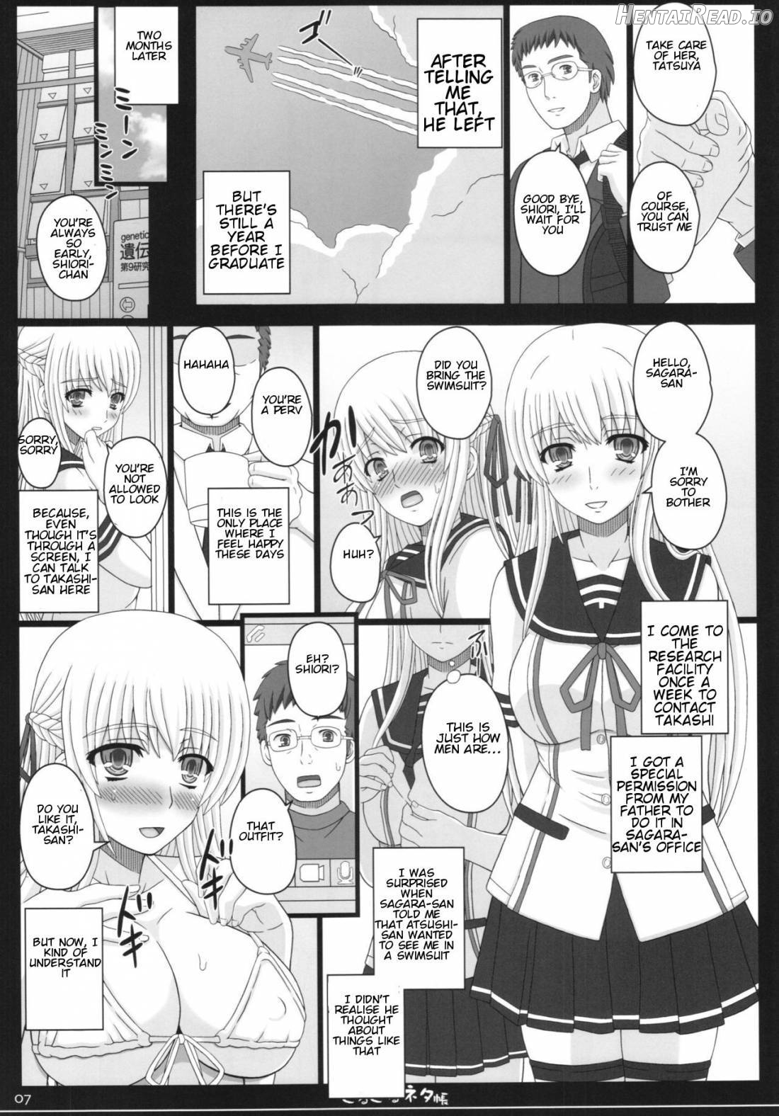 Shiawase no Katachi no Guruguru Netachou 83R + Paper Chapter 7 - page 6