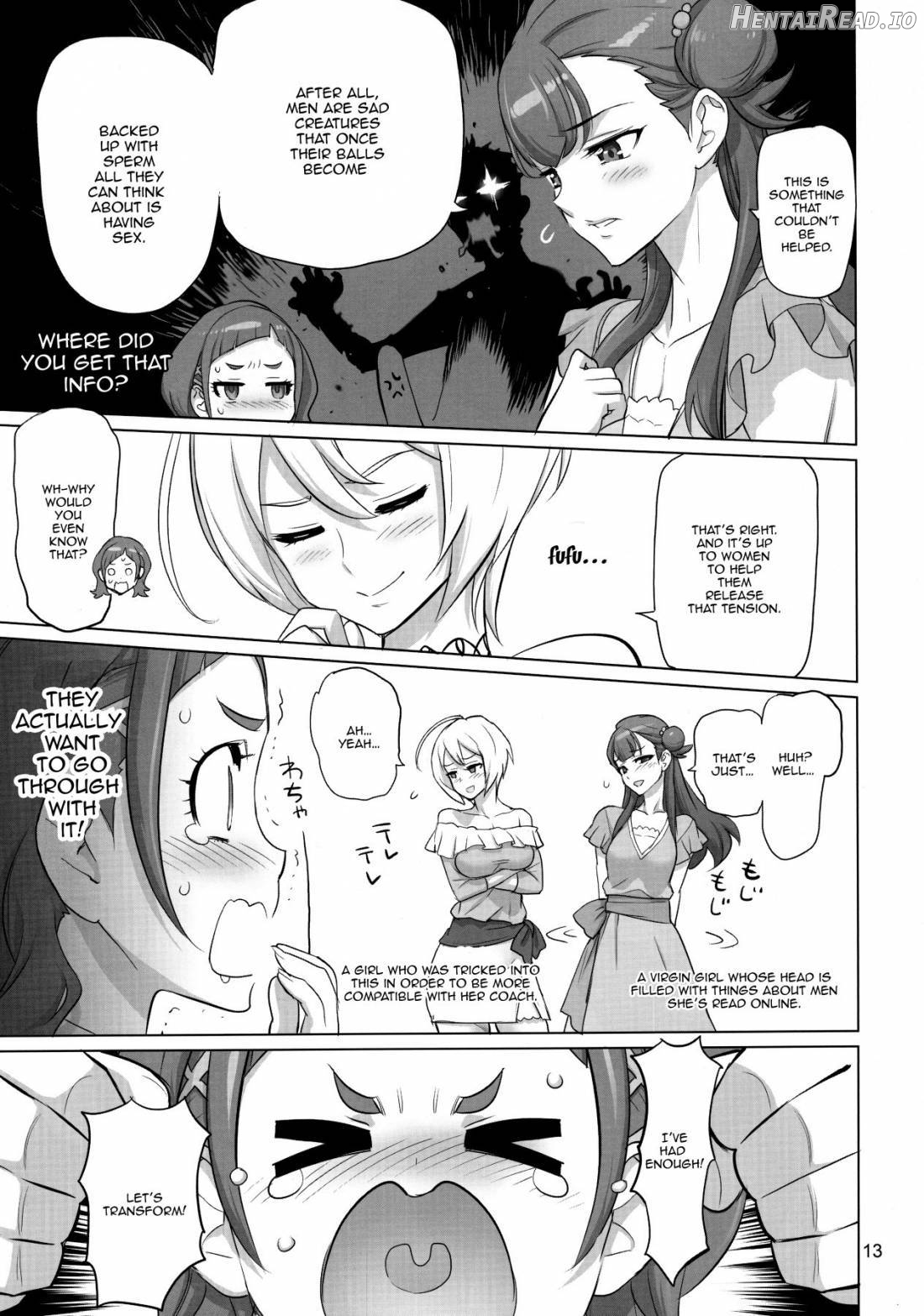 Inazuma Milking Chapter 1 - page 12