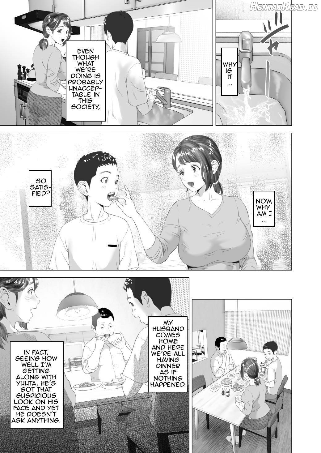 Kinjo Yuuwaku Mama Hen Joshou + Zenpen Chapter 7 - page 53