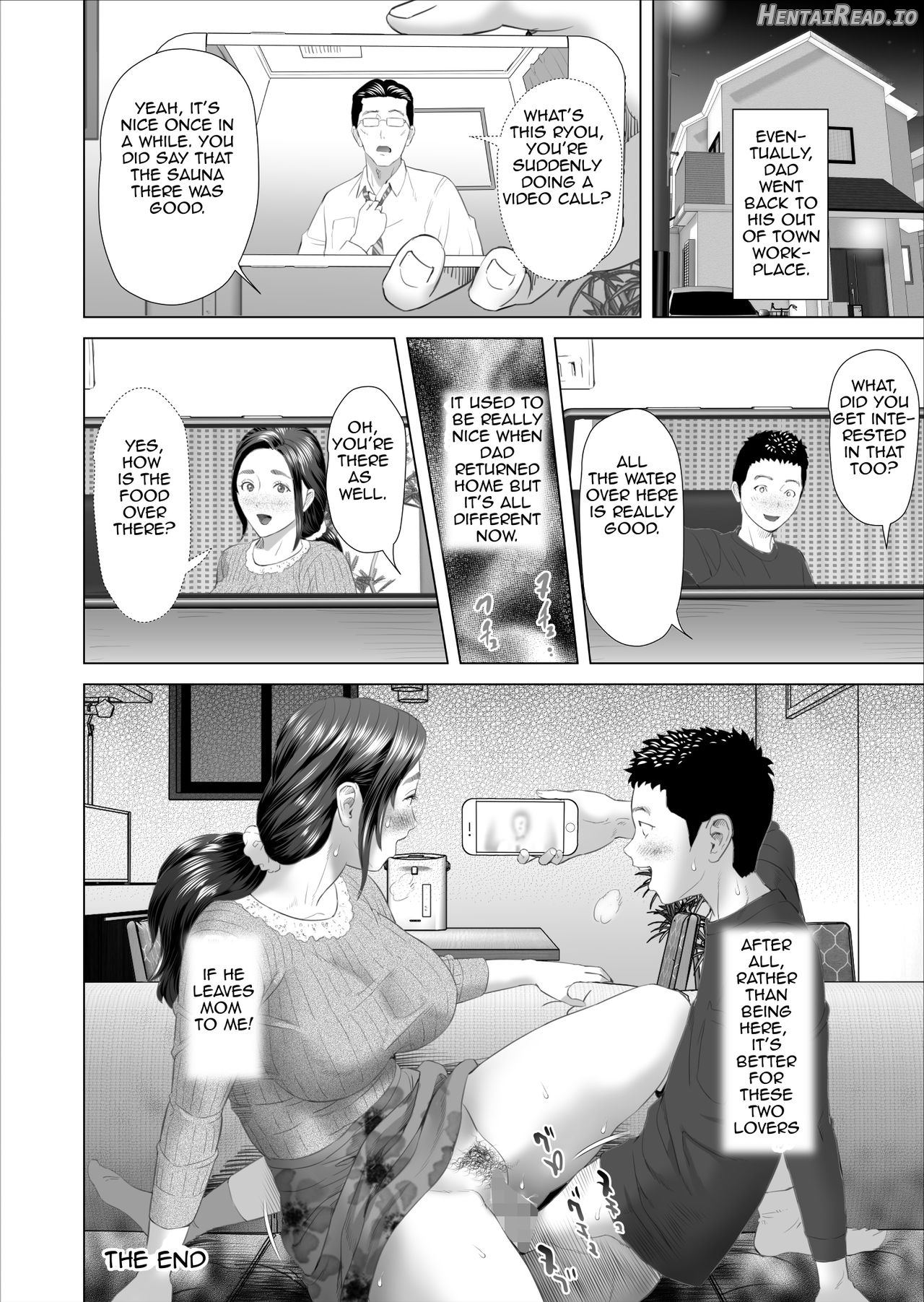 Kinjo Yuuwaku Mama Hen Joshou + Zenpen Chapter 13 - page 74