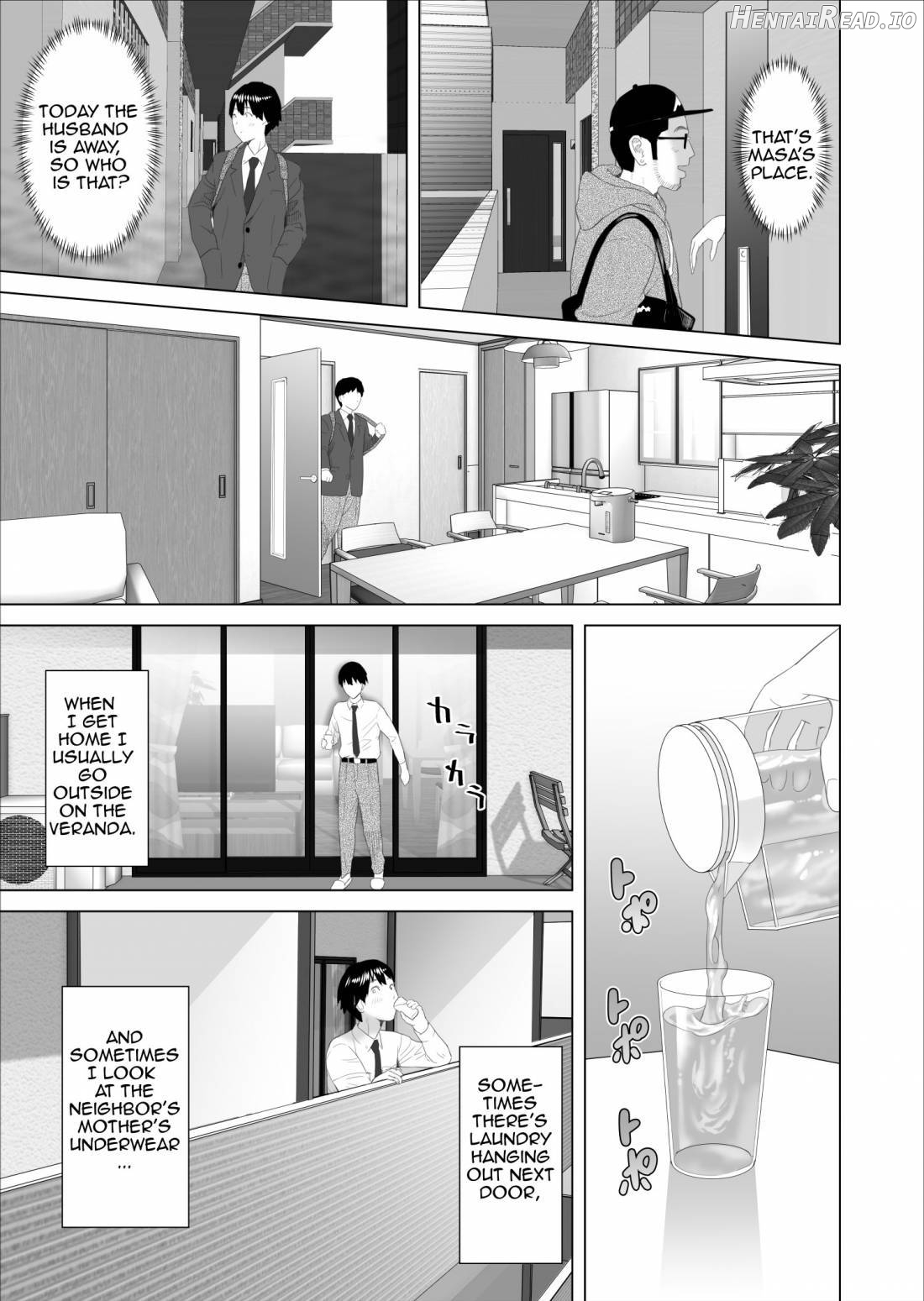 Kinjo Yuuwaku Mama Hen Joshou + Zenpen Chapter 14 - page 5