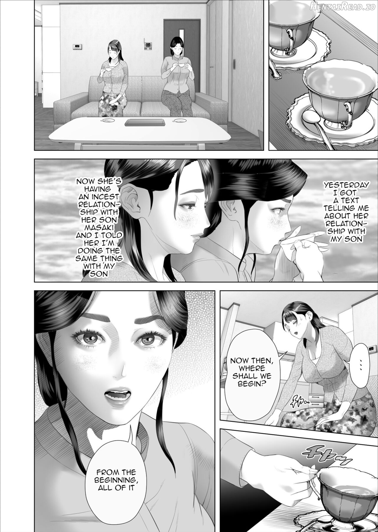 Kinjo Yuuwaku Mama Hen Joshou + Zenpen Chapter 22 - page 16