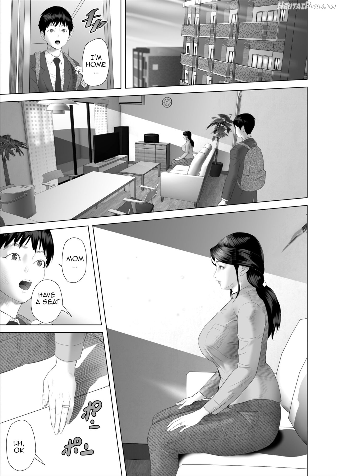 Kinjo Yuuwaku Mama Hen Joshou + Zenpen Chapter 22 - page 19