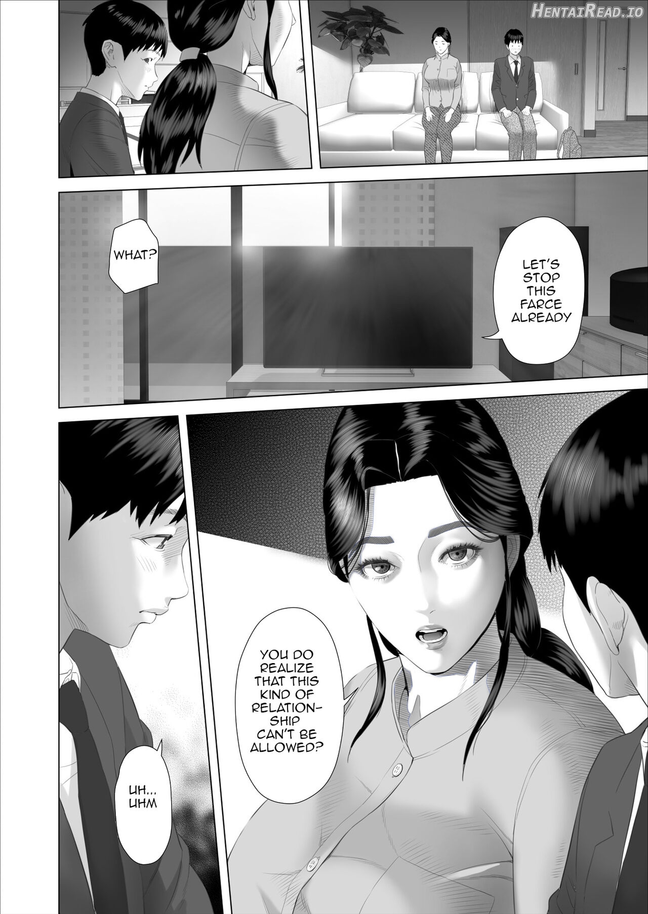 Kinjo Yuuwaku Mama Hen Joshou + Zenpen Chapter 22 - page 20