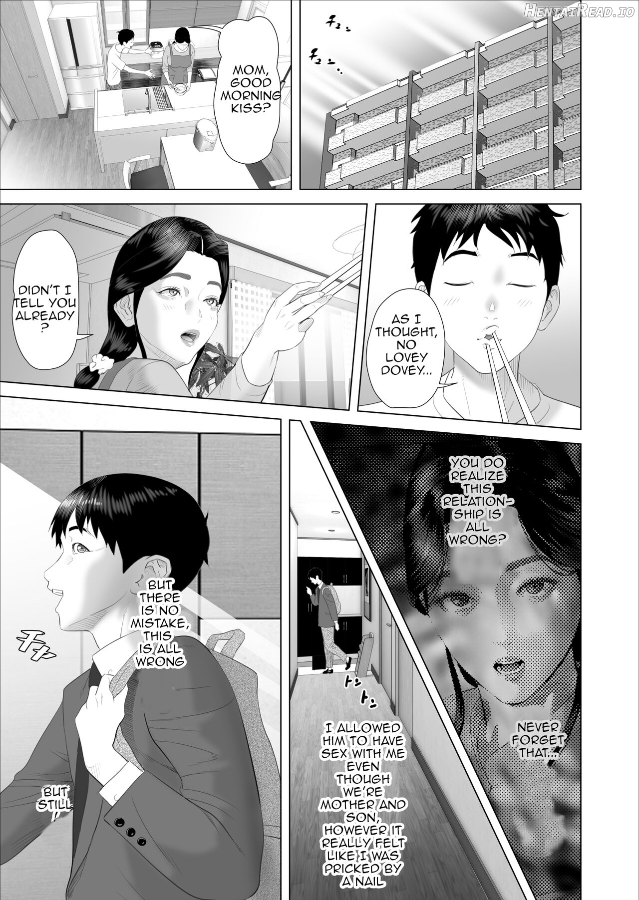 Kinjo Yuuwaku Mama Hen Joshou + Zenpen Chapter 23 - page 17