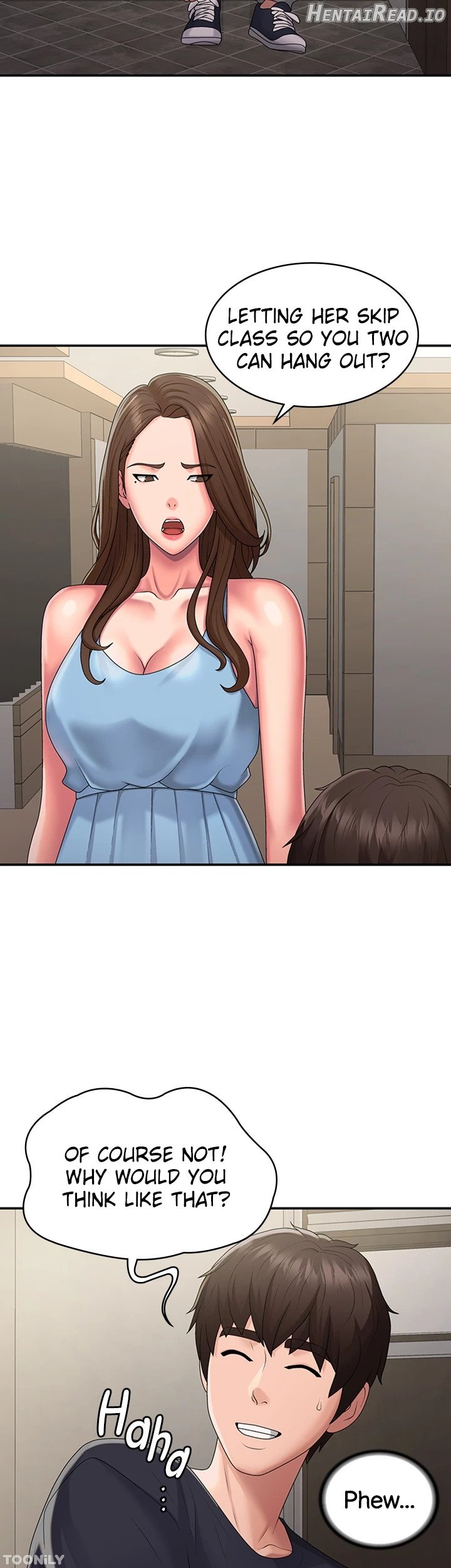 My Aunt in Puberty Chapter 49 - page 21