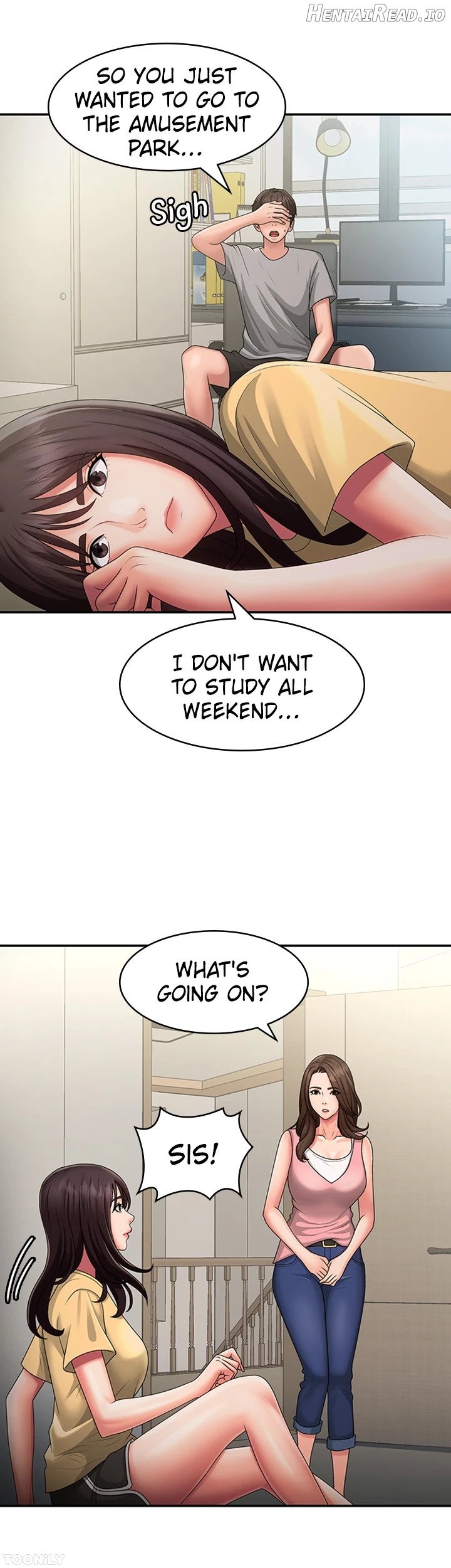 My Aunt in Puberty Chapter 45 - page 17