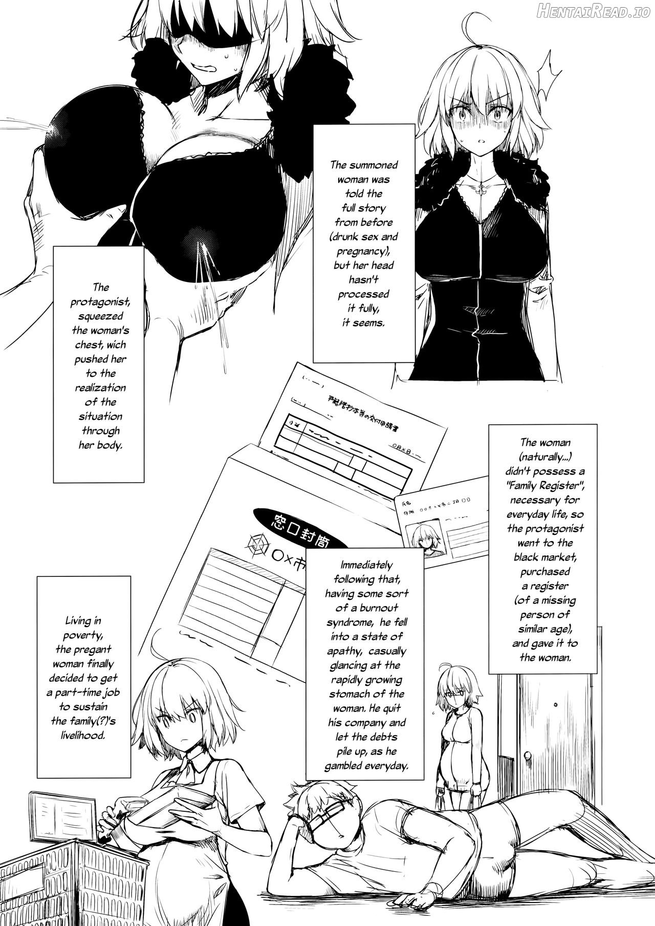 Jeanne Alter (30) ~Musuko no Tomodachi ni Choukyou Sareru Hitozuma Servant~ Chapter 1 - page 23