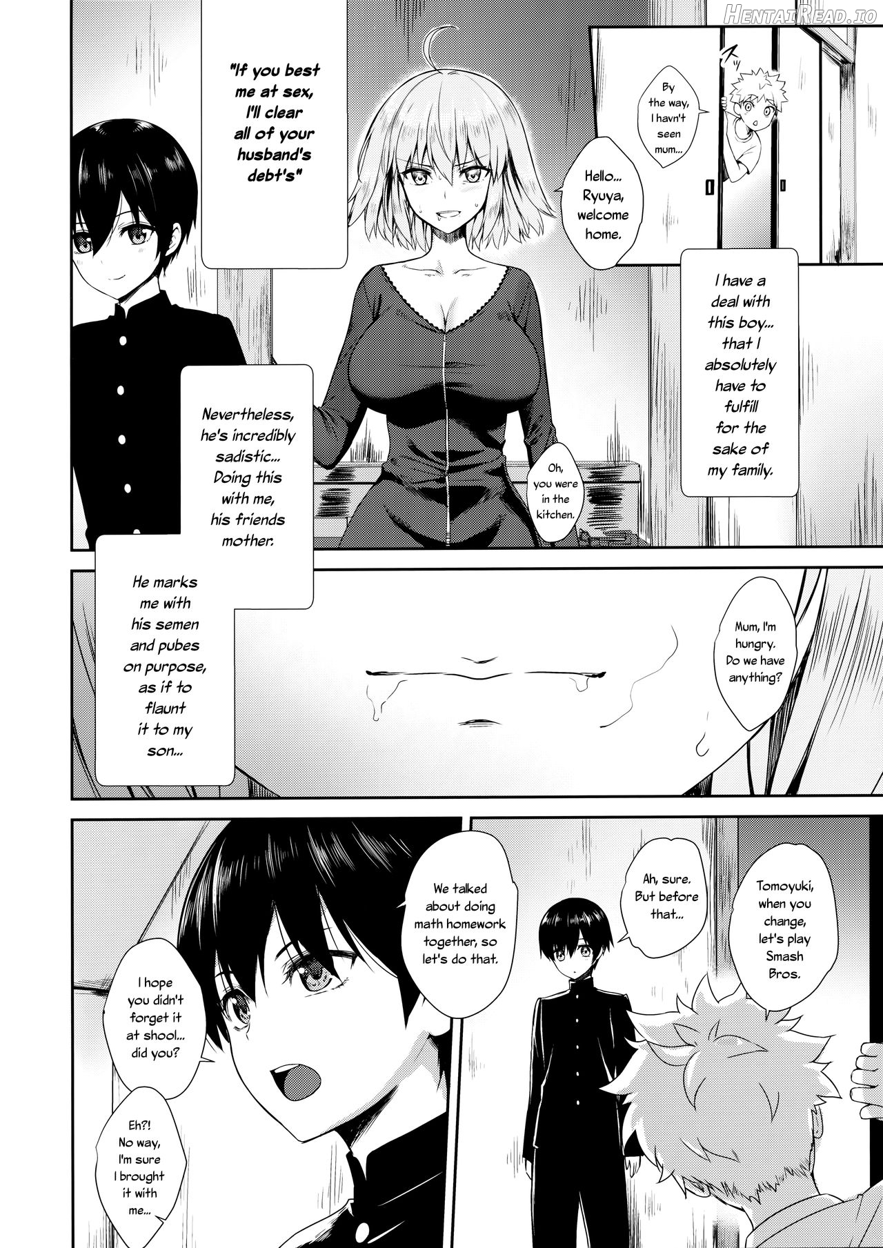 Jeanne Alter (30) ~Musuko no Tomodachi ni Choukyou Sareru Hitozuma Servant~ Chapter 1 - page 32