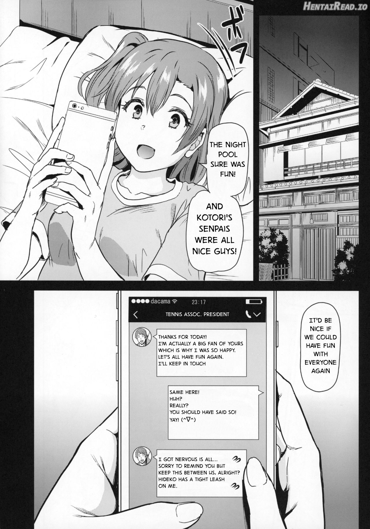 Joshidaisei Minami Kotori no YariCir Jikenbo Case.3 Chapter 2 - page 37