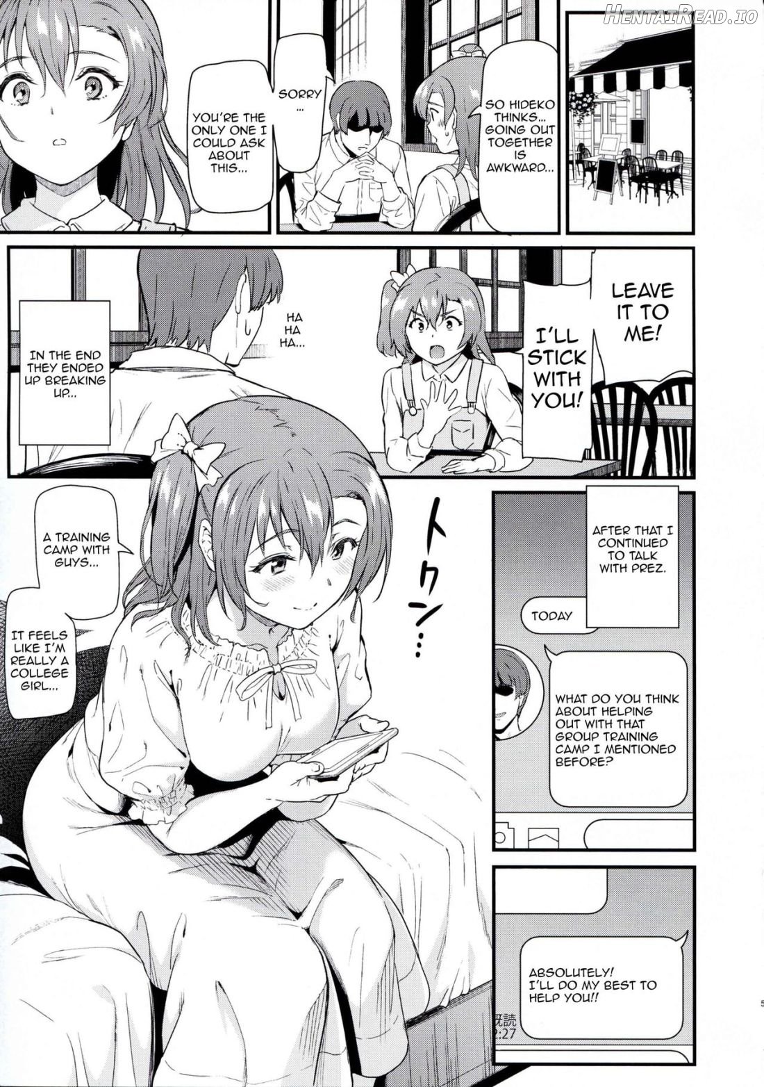 Joshidaisei Minami Kotori no YariCir Jikenbo Case.3 Chapter 5 - page 4