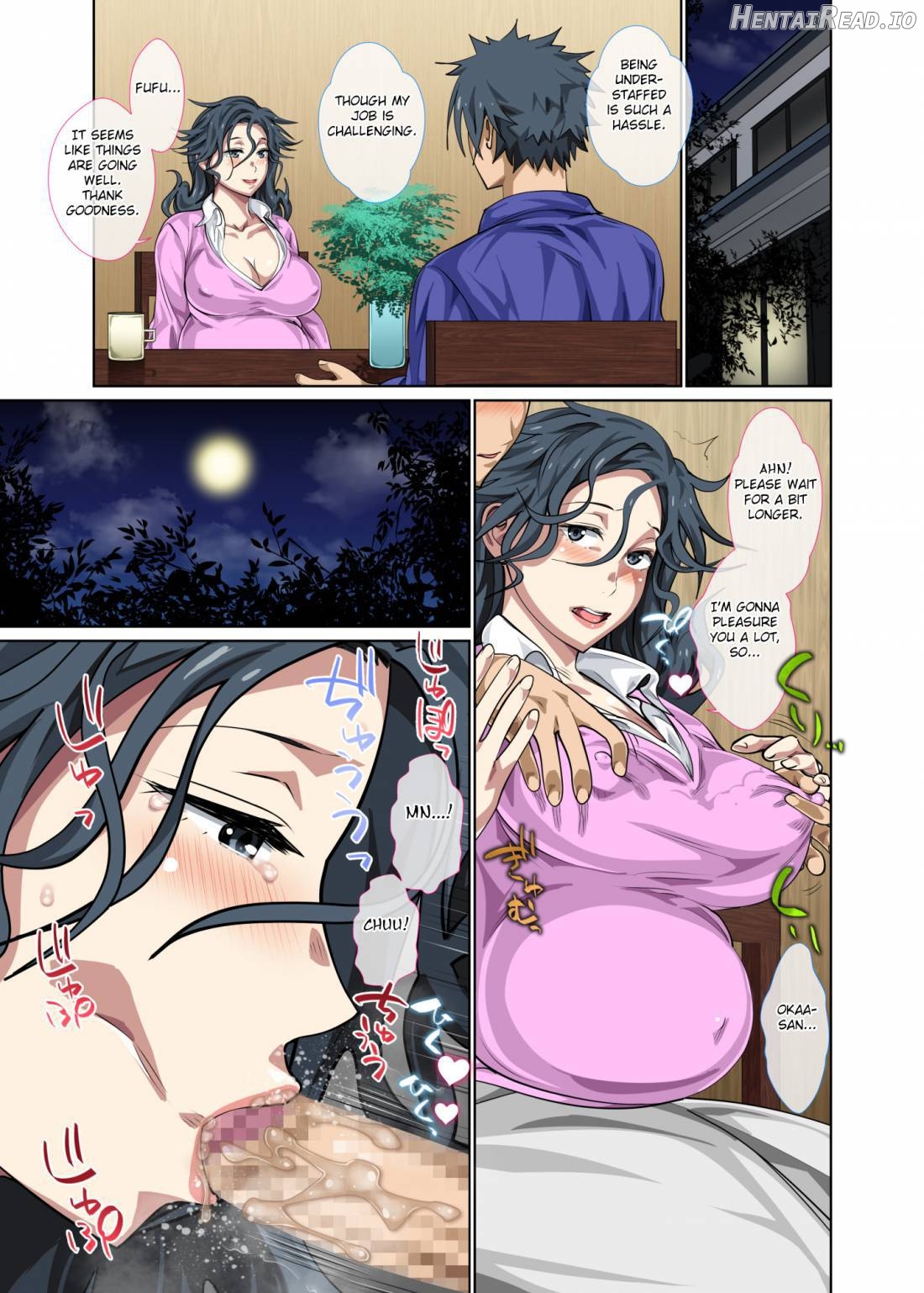 Jimi dakedo Eroi Karada Shita Okaa-san o Fuuzoku Ochi Sunzen de Sukutta Boshi Soukan Chapter 1 - page 73