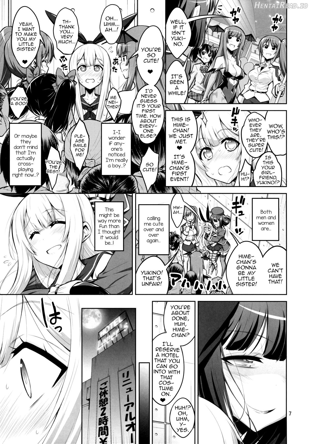 Futanari Onee-san x Otokonoko Cosplayer ♥ Mesu Ochi Choukyou Kainikou Chapter 1 - page 4