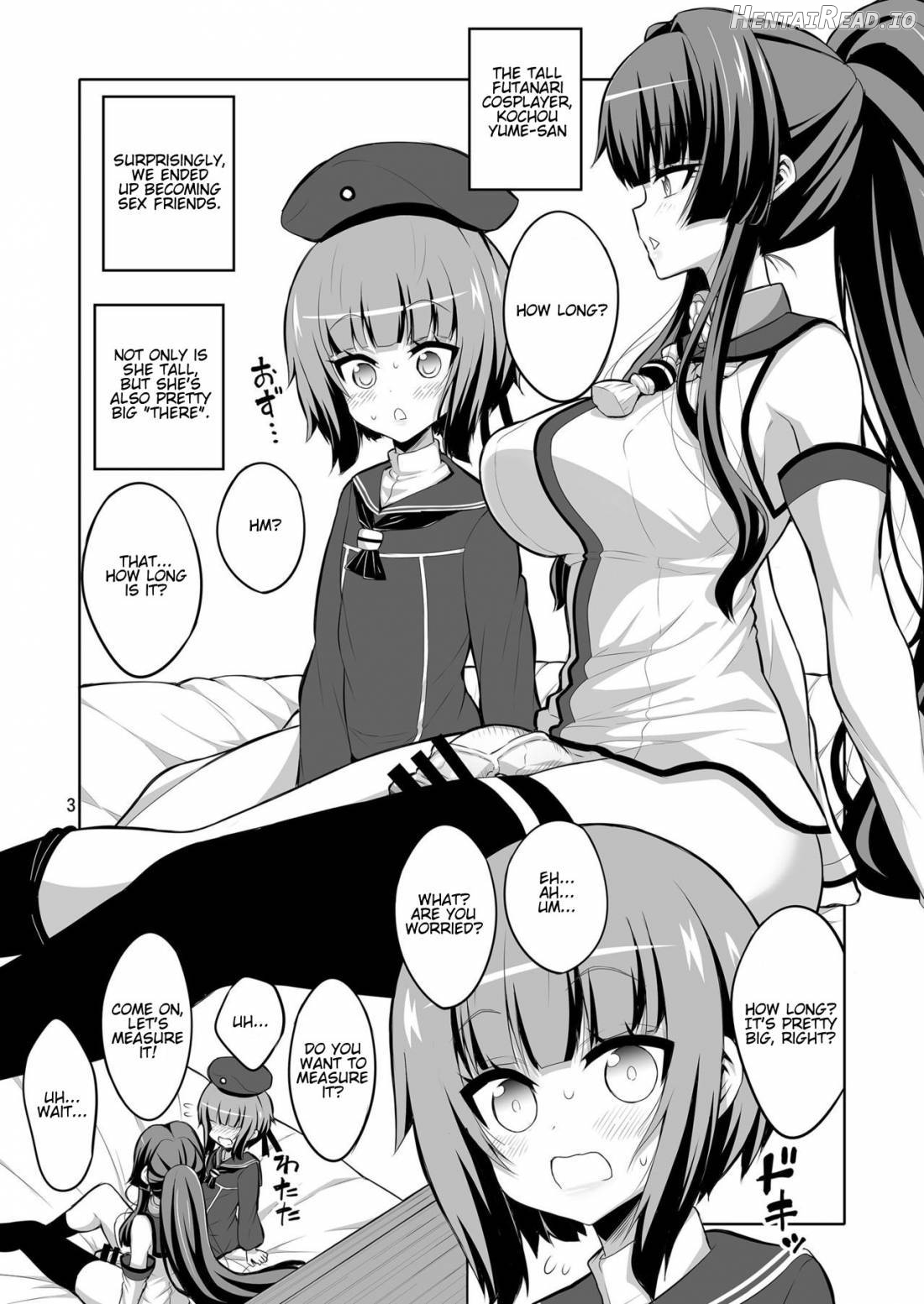 Futanari Onee-san x Otokonoko Cosplayer ♥ Mesu Ochi Choukyou Kainikou Chapter 3 - page 2