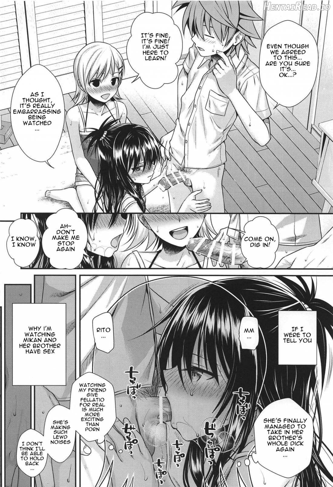 Oshiete! Mikan Senpai Chapter 4 - page 4