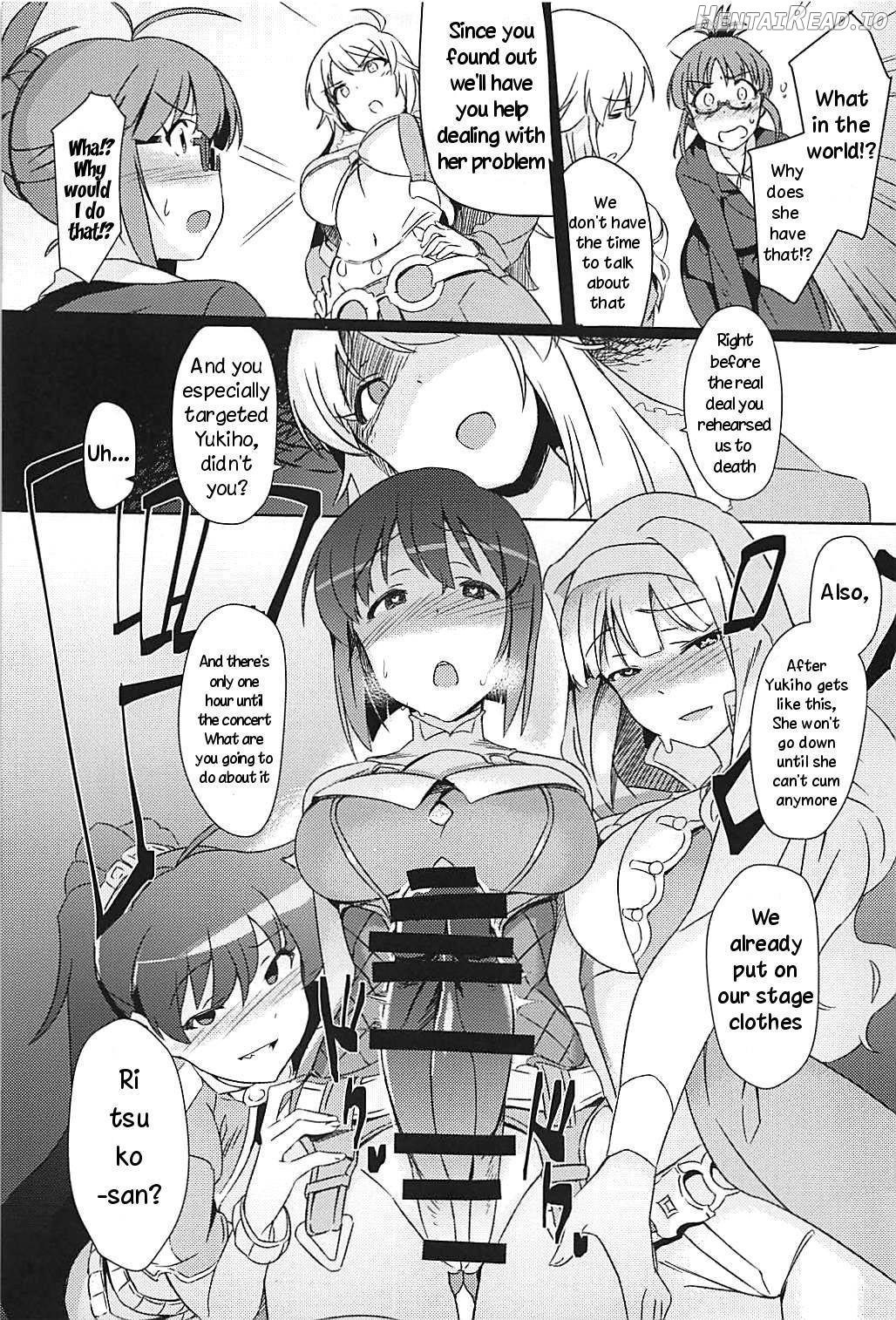 Yuki Chinpo - Futanari Yukiho ga Hibiki o Otosu Hon Chapter 4 - page 9