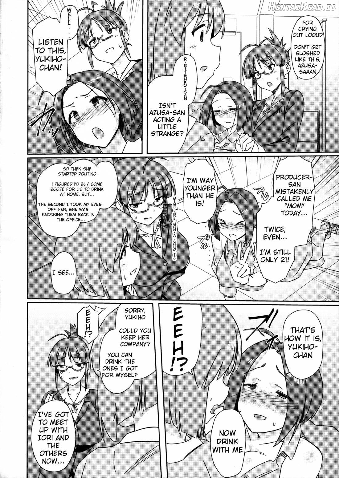 Yuki Chinpo - Futanari Yukiho ga Hibiki o Otosu Hon Chapter 6 - page 3