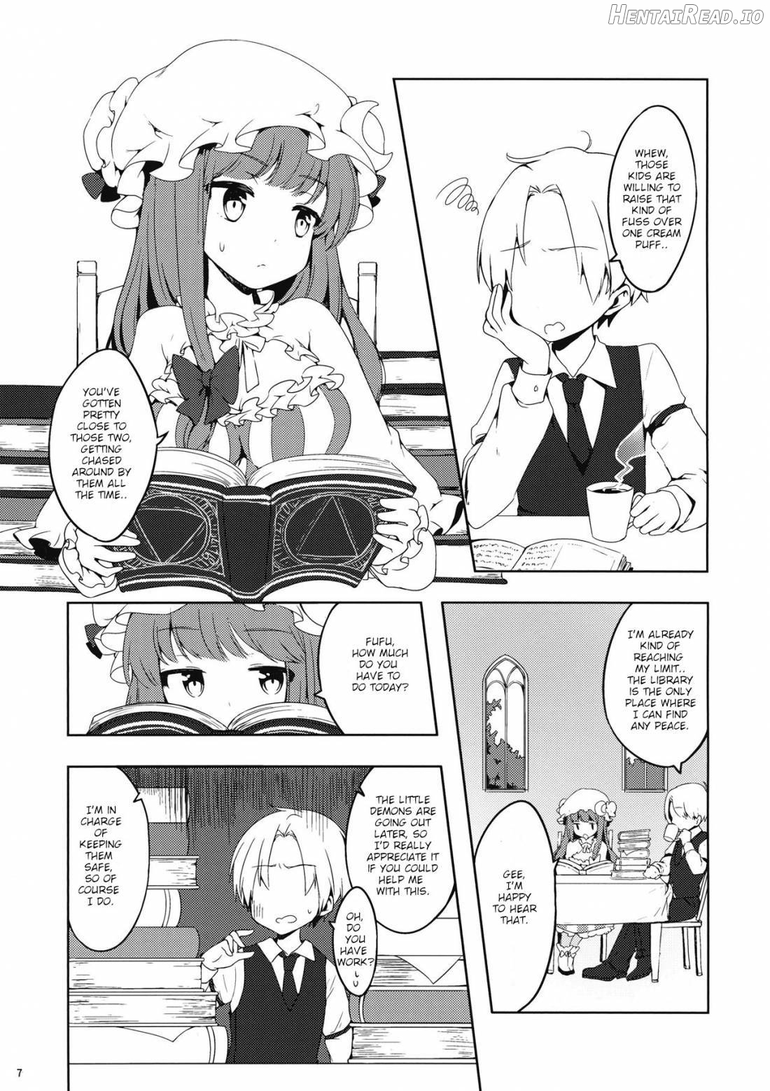 Patchouli-san ni Yowami o Nigiraretai Chapter 1 - page 4