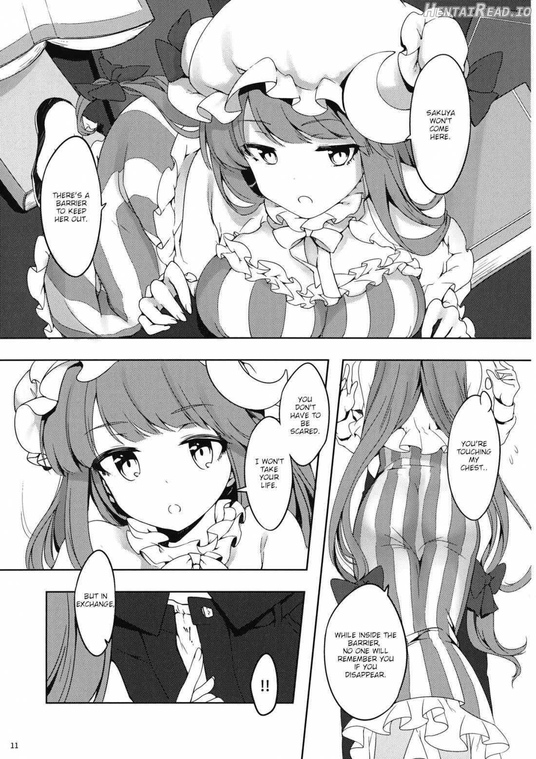 Patchouli-san ni Yowami o Nigiraretai Chapter 1 - page 8