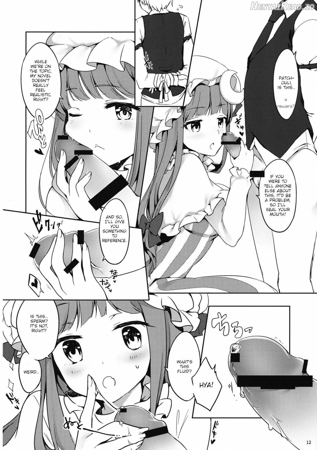 Patchouli-san ni Yowami o Nigiraretai Chapter 1 - page 9