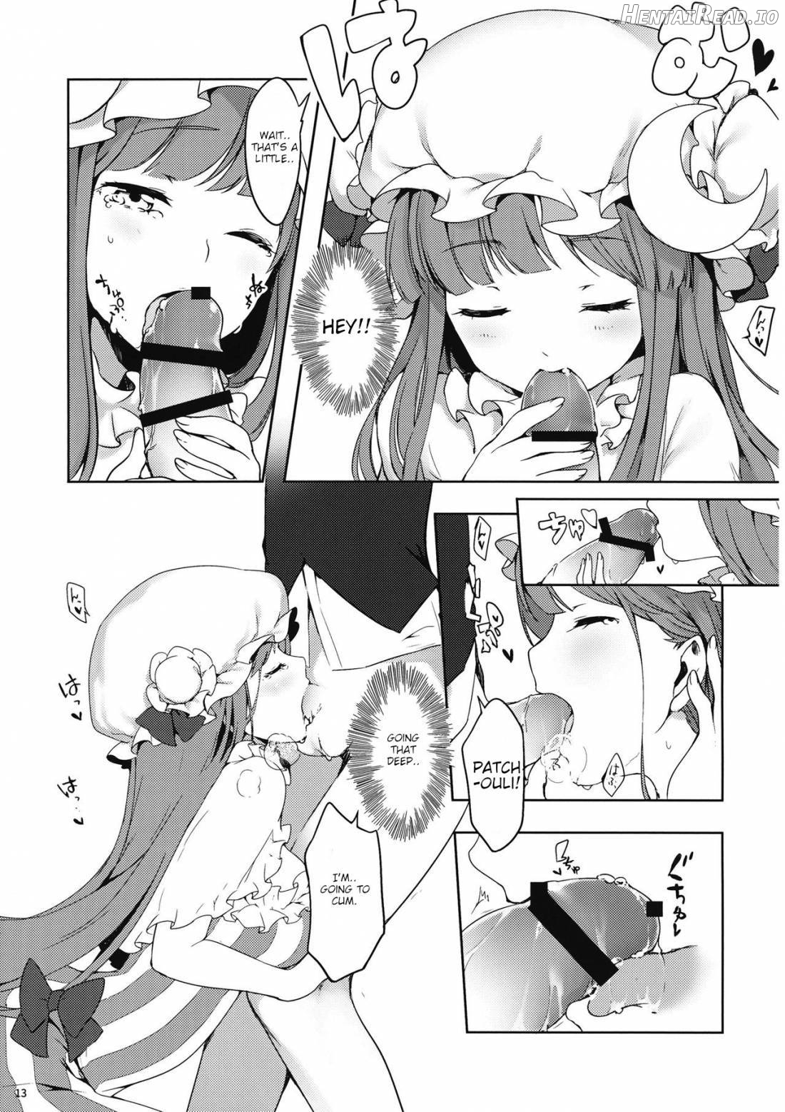 Patchouli-san ni Yowami o Nigiraretai Chapter 1 - page 10