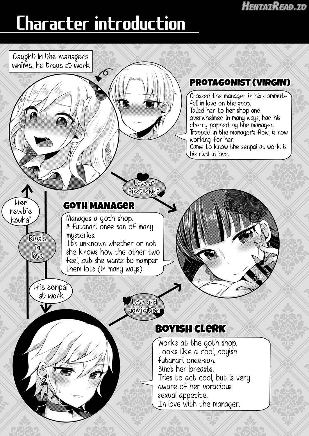 Boku ga Hitomebore Shita Gothic Onee-san wa Futanari datta Ken 3 Chapter 1 - page 2