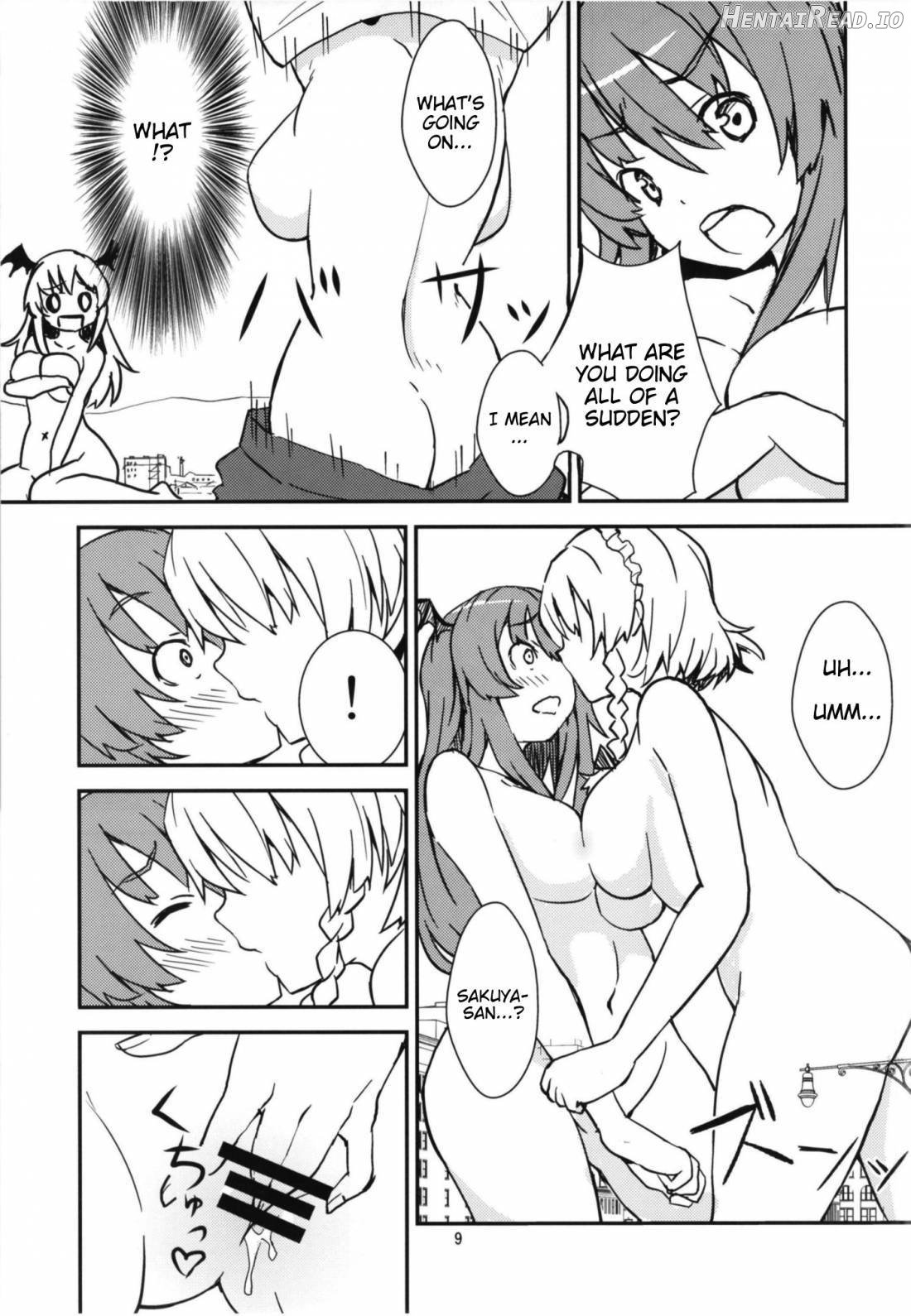 Mega Sakuya vs Giant Koakuma Chapter 1 - page 8